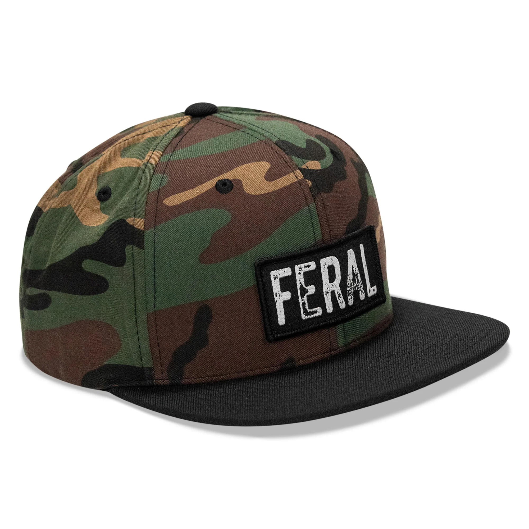 Feral Patch Flatbill Snapback Hat - Image 3