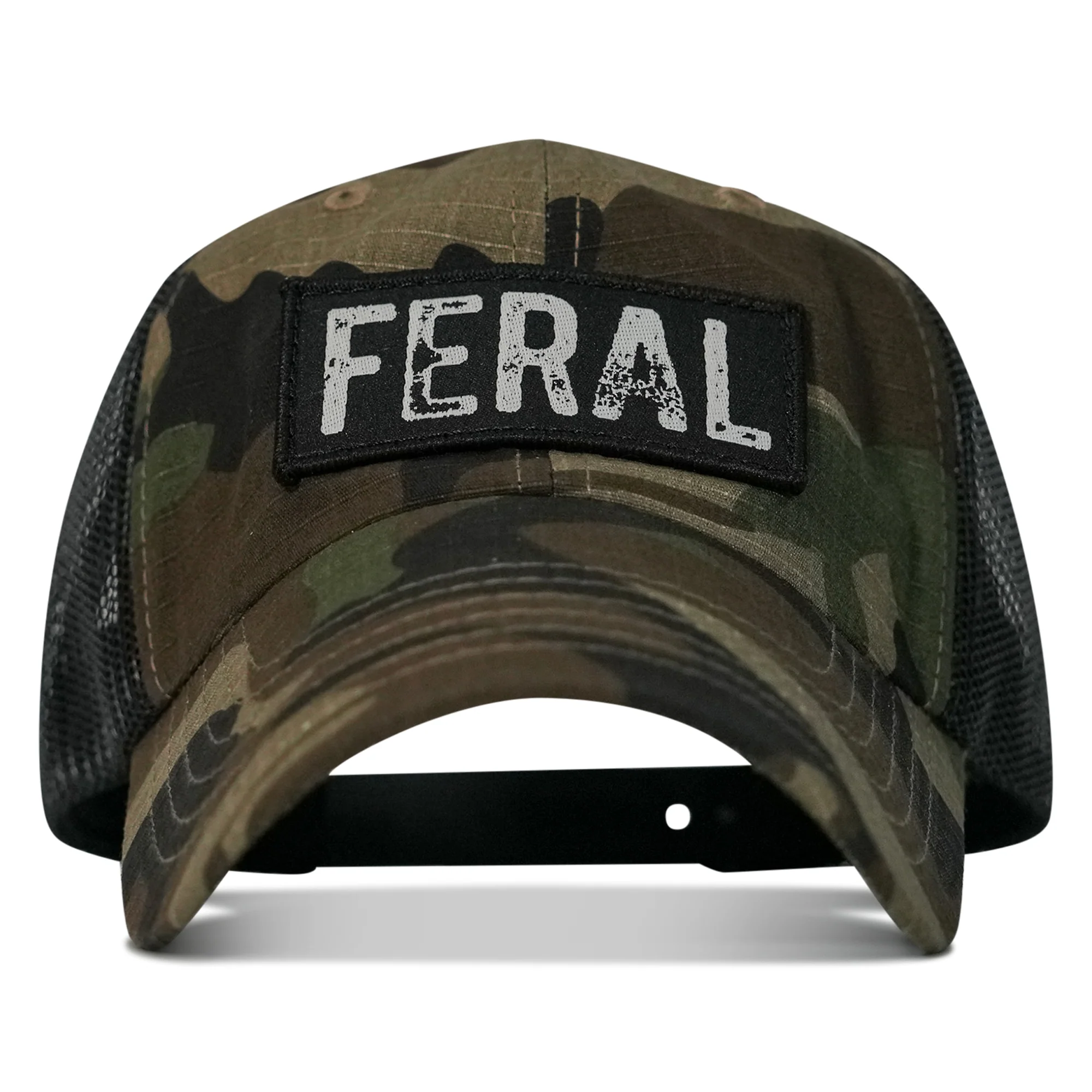 Feral Patch RipStop Tactical Mesh Snapback Hat - Image 11