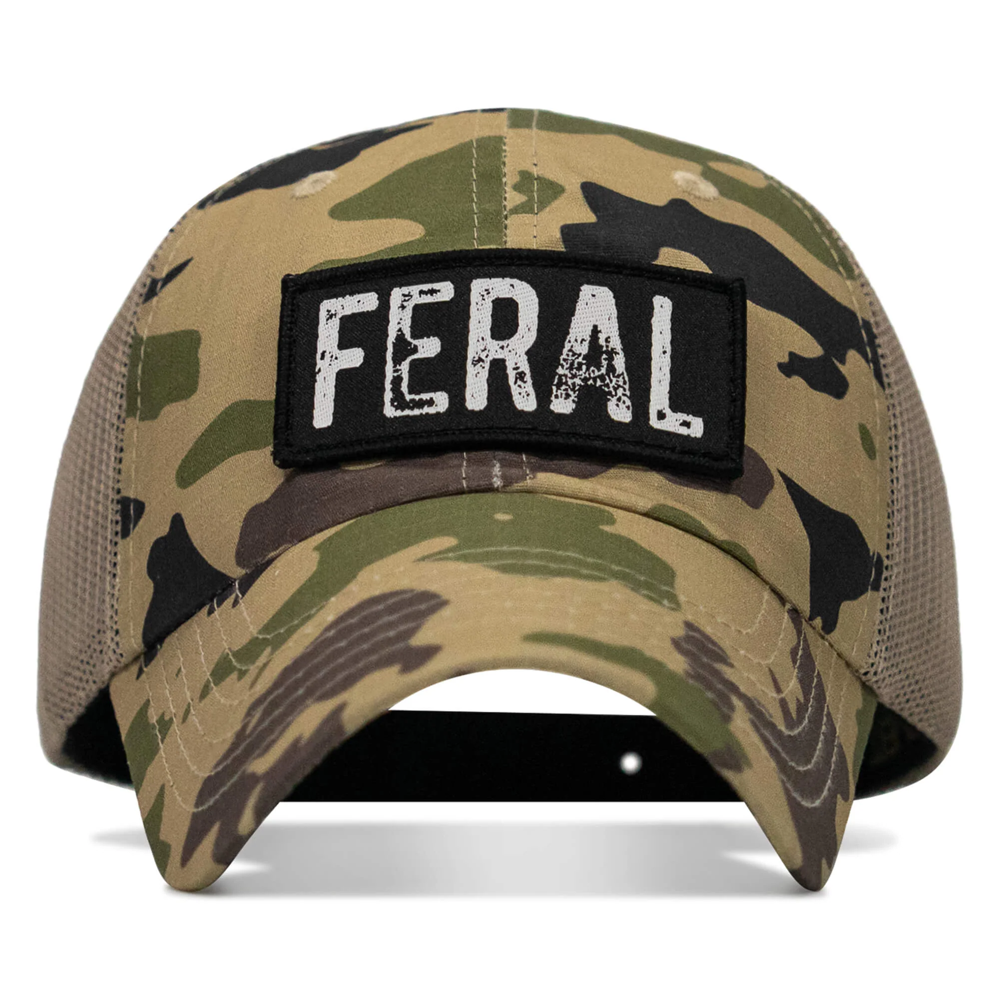 Feral Patch RipStop Tactical Mesh Snapback Hat - Image 27