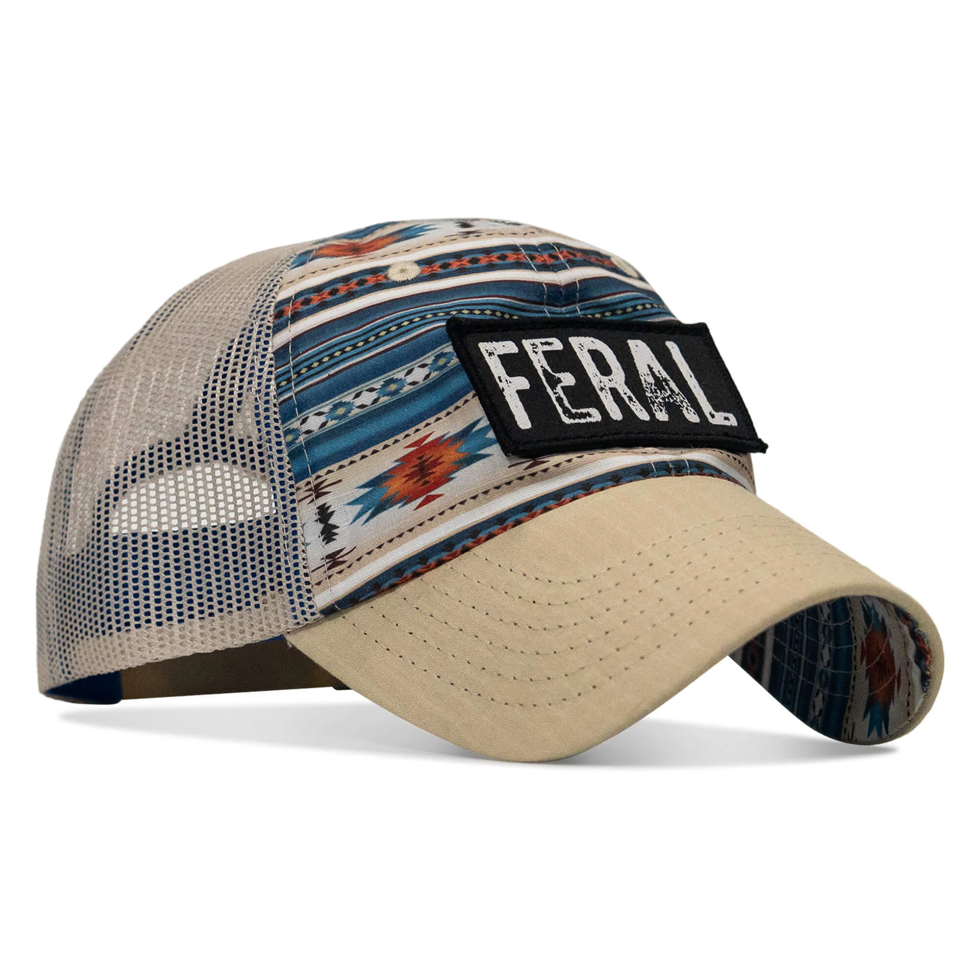 Feral Patch RipStop Tactical Mesh Snapback Hat - Image 35