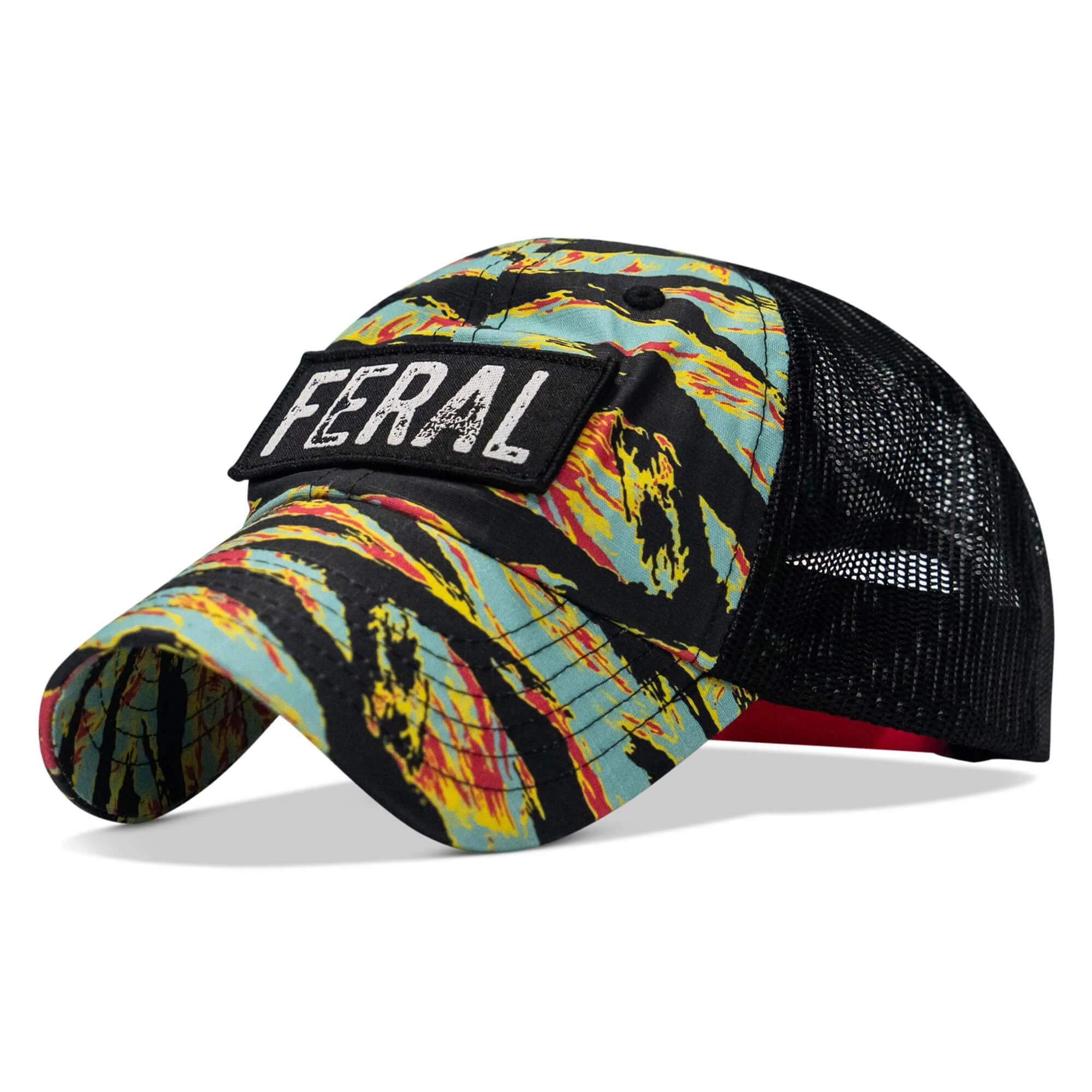 Feral Patch RipStop Tactical Mesh Snapback Hat - Image 54