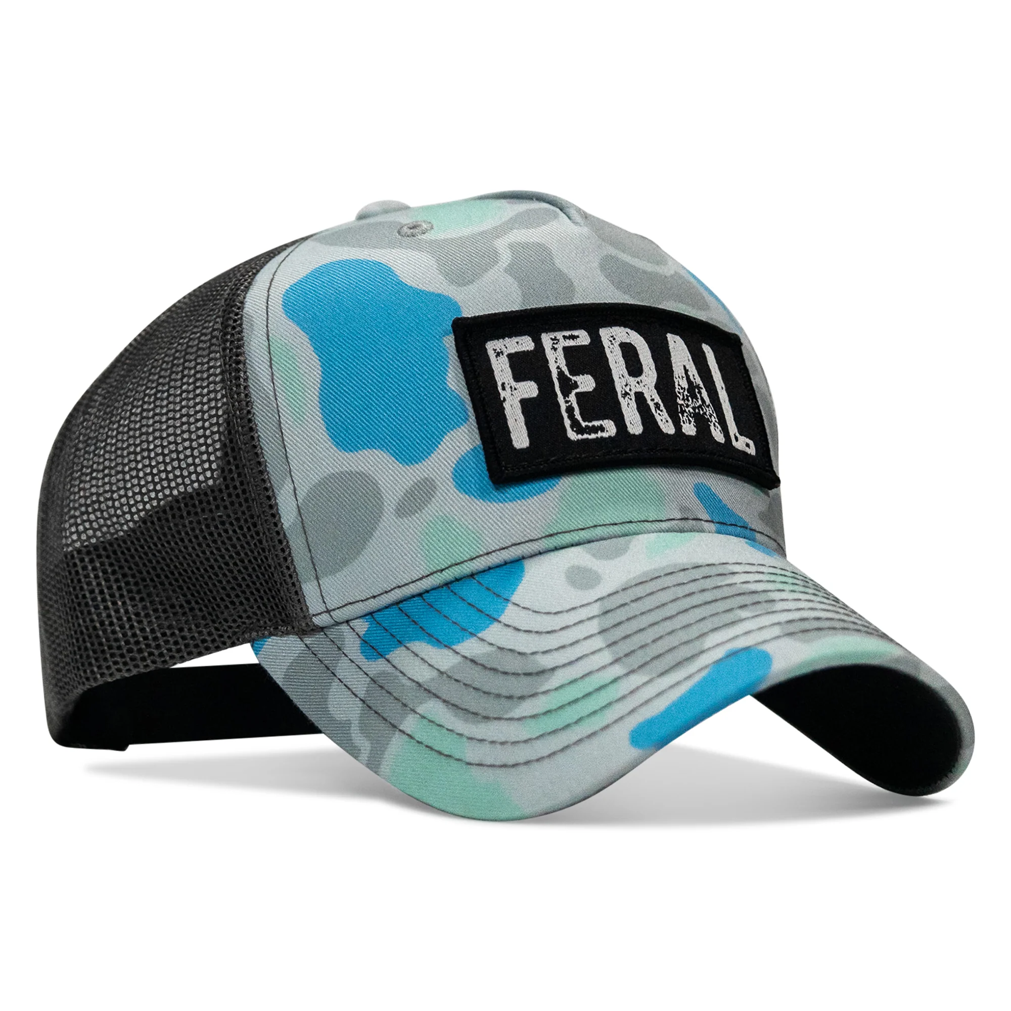 Feral Vintaged Patch Snapback Hat - Image 102