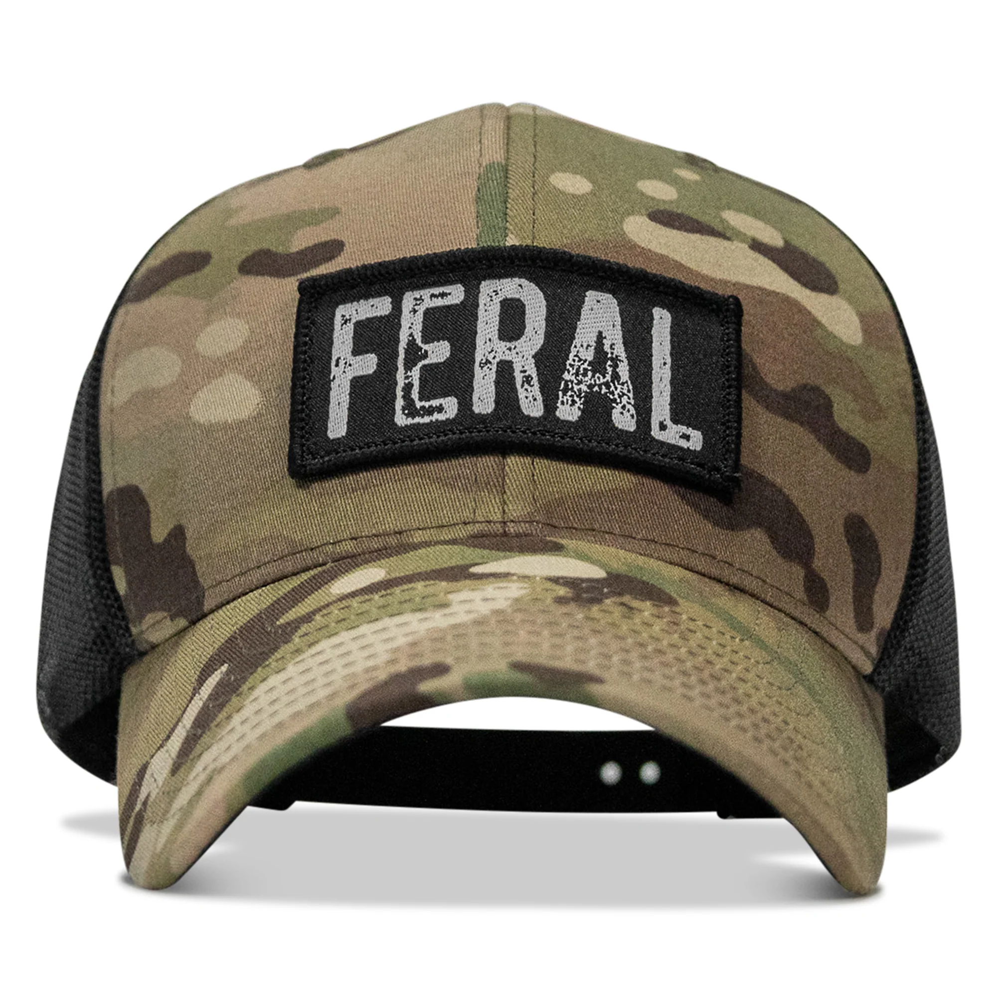 Feral Vintaged Patch Snapback Hat - Image 44