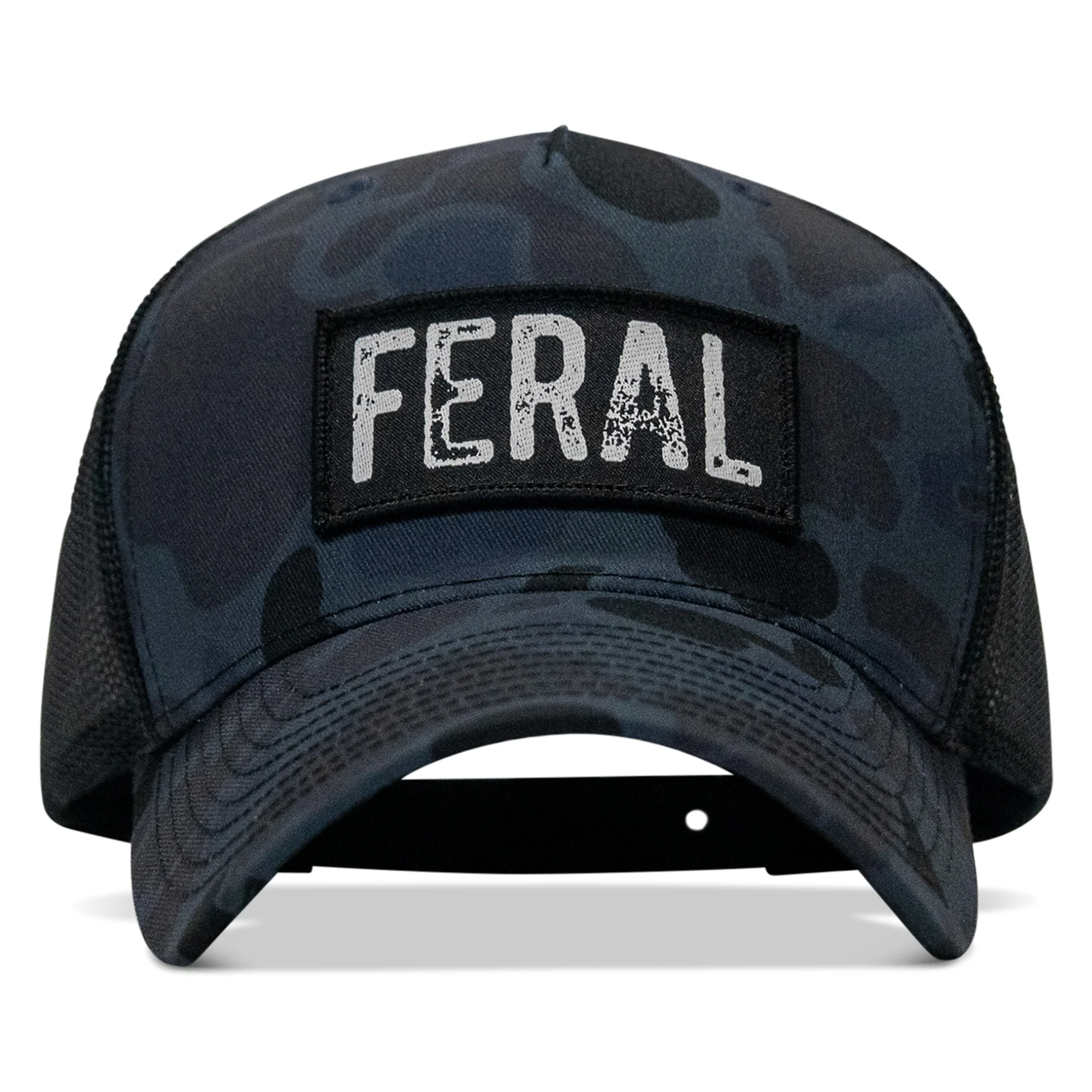Feral Vintaged Patch Snapback Hat - Image 45