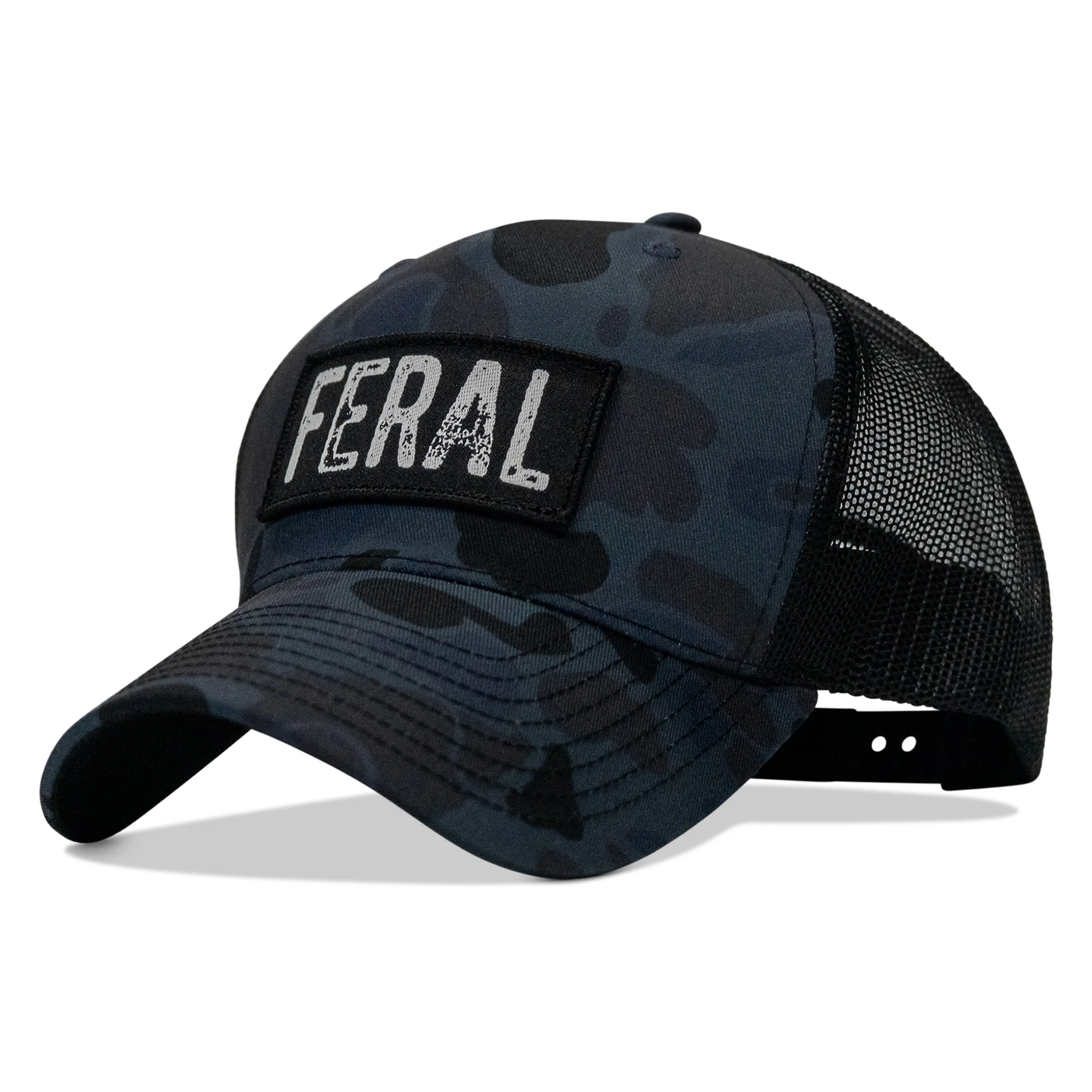 Feral Vintaged Patch Snapback Hat - Image 46