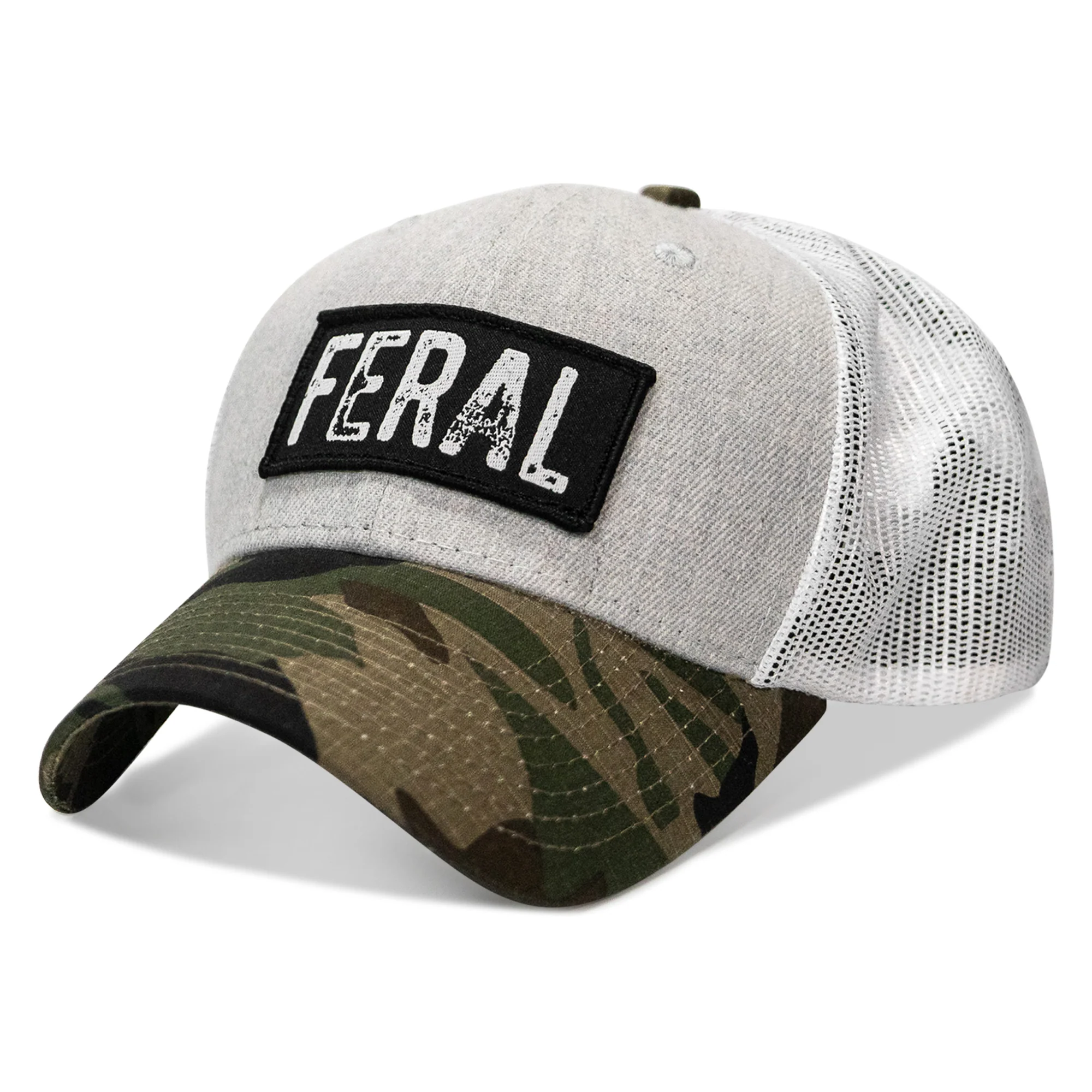 Feral Vintaged Patch Snapback Hat - Image 58