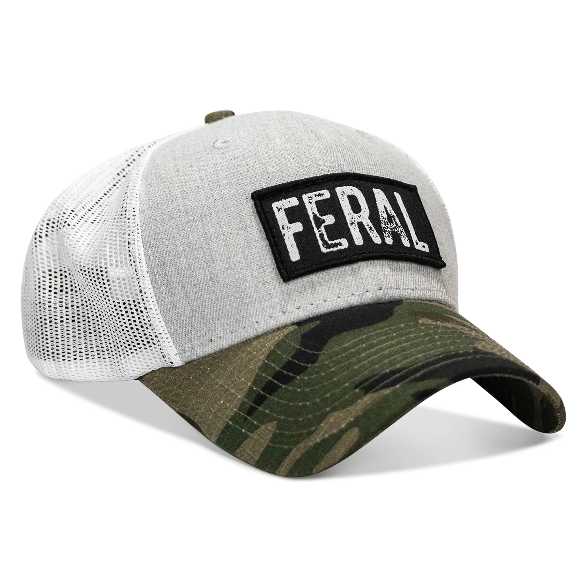 Feral Vintaged Patch Snapback Hat - Image 59