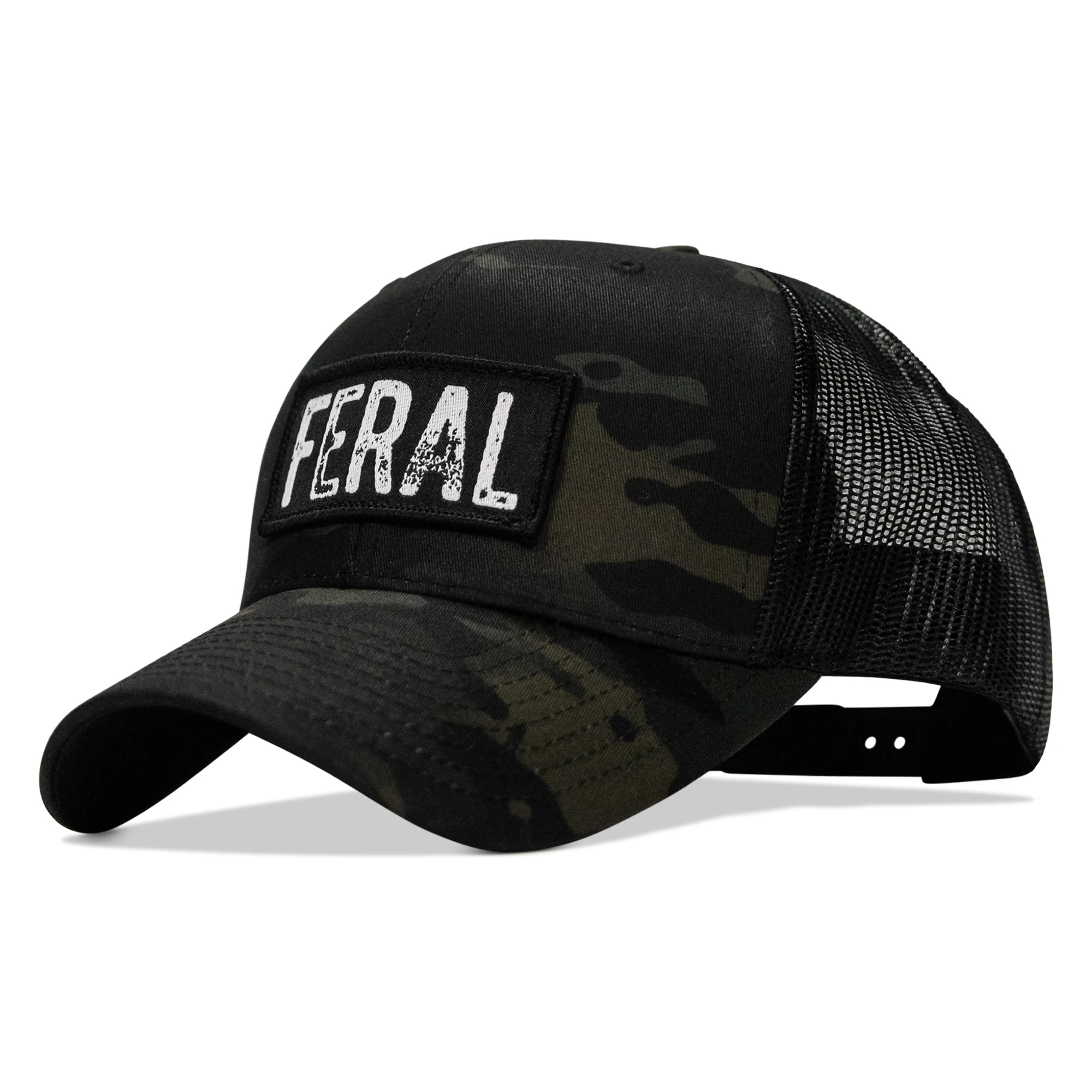 Feral Vintaged Patch Snapback Hat - Image 64