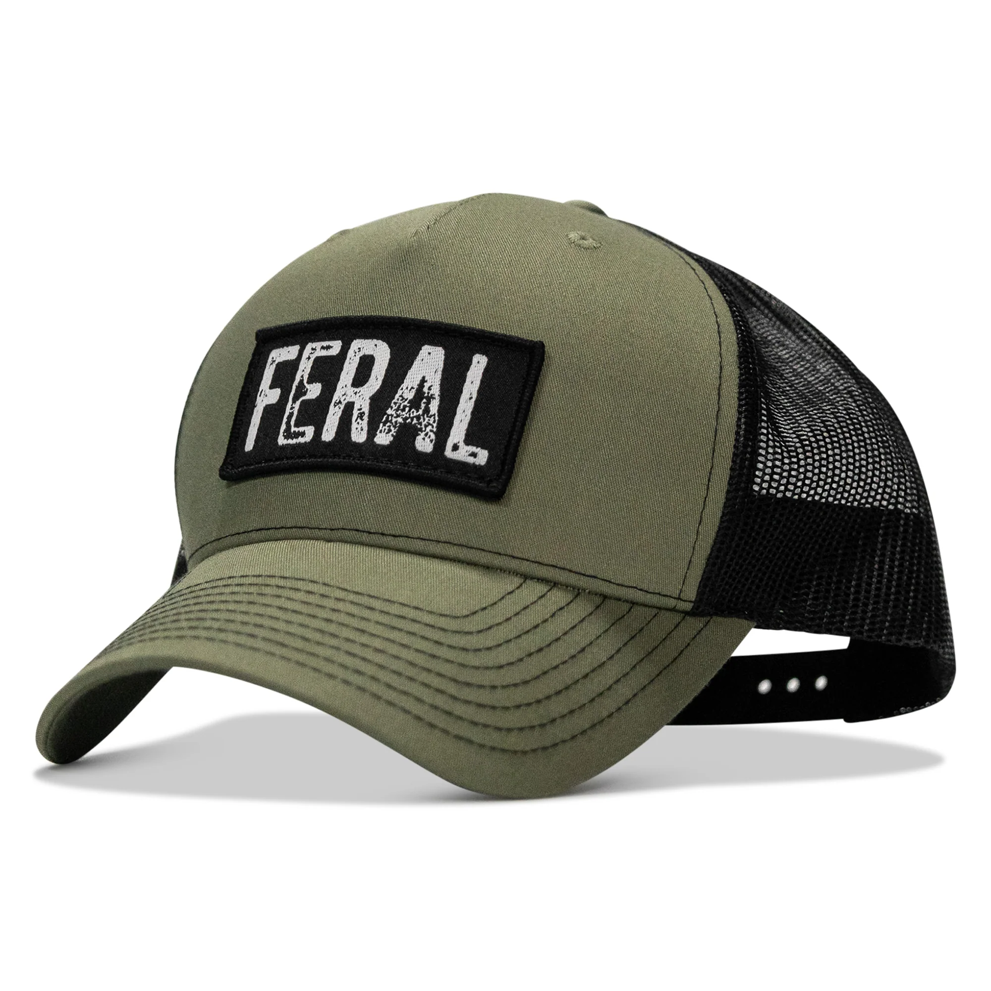 Feral Vintaged Patch Snapback Hat - Image 87