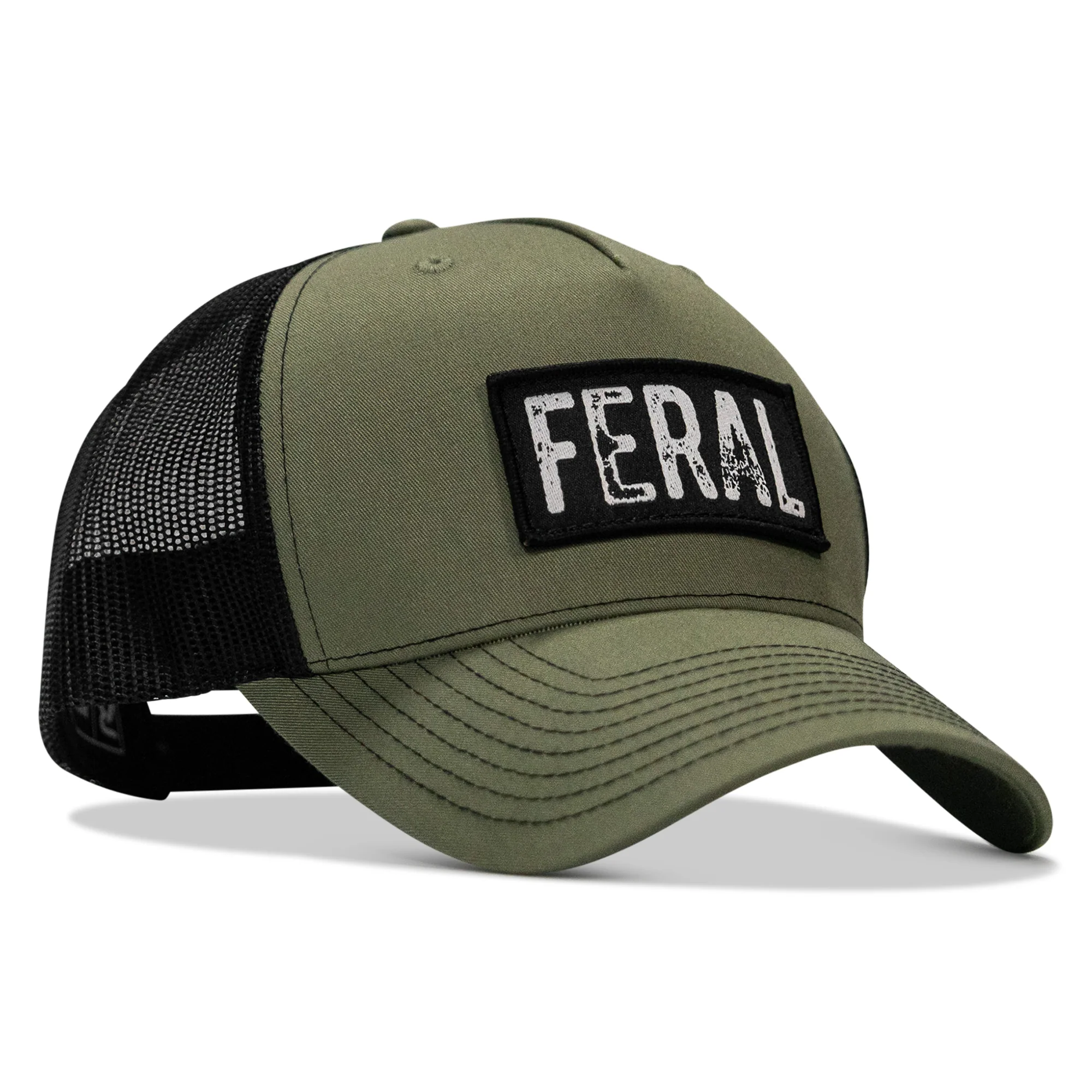 Feral Vintaged Patch Snapback Hat - Image 88