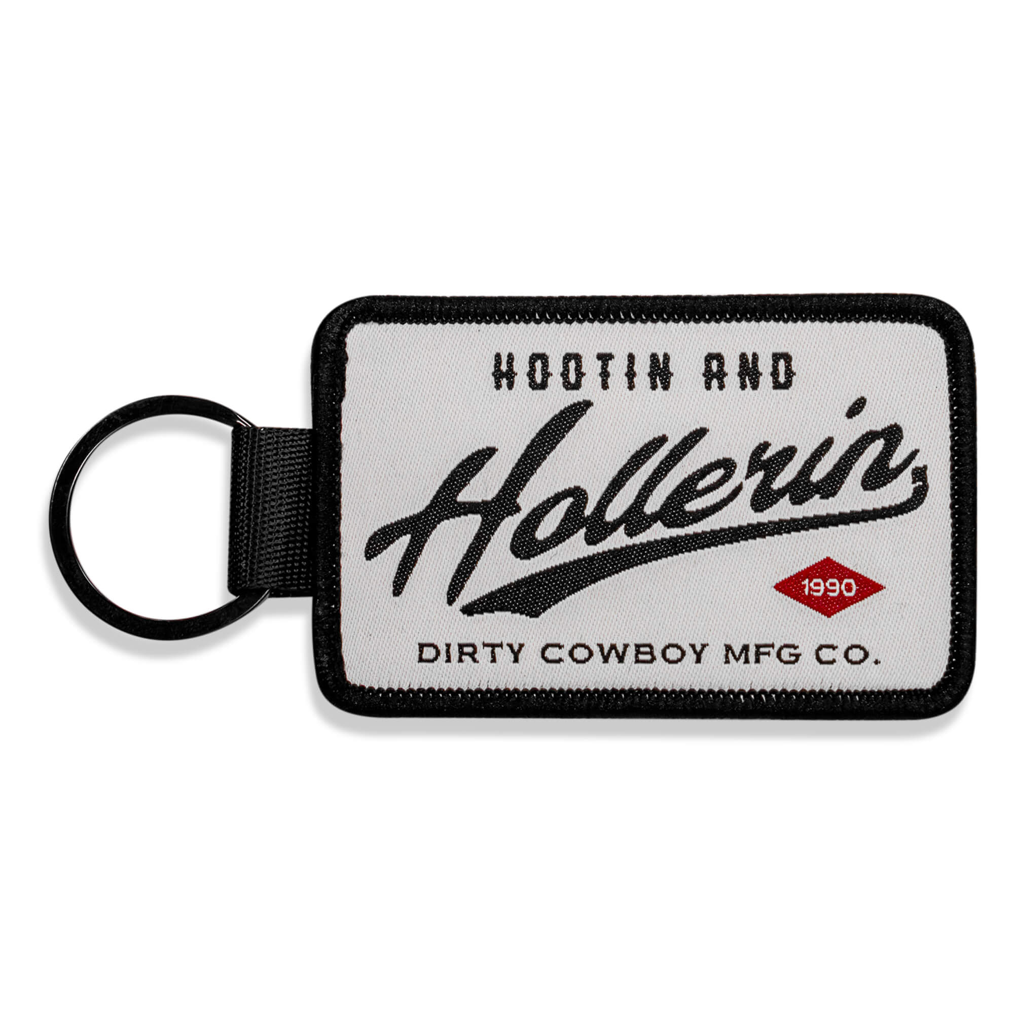 Hootin And Hollerin Flight Tag Keychain