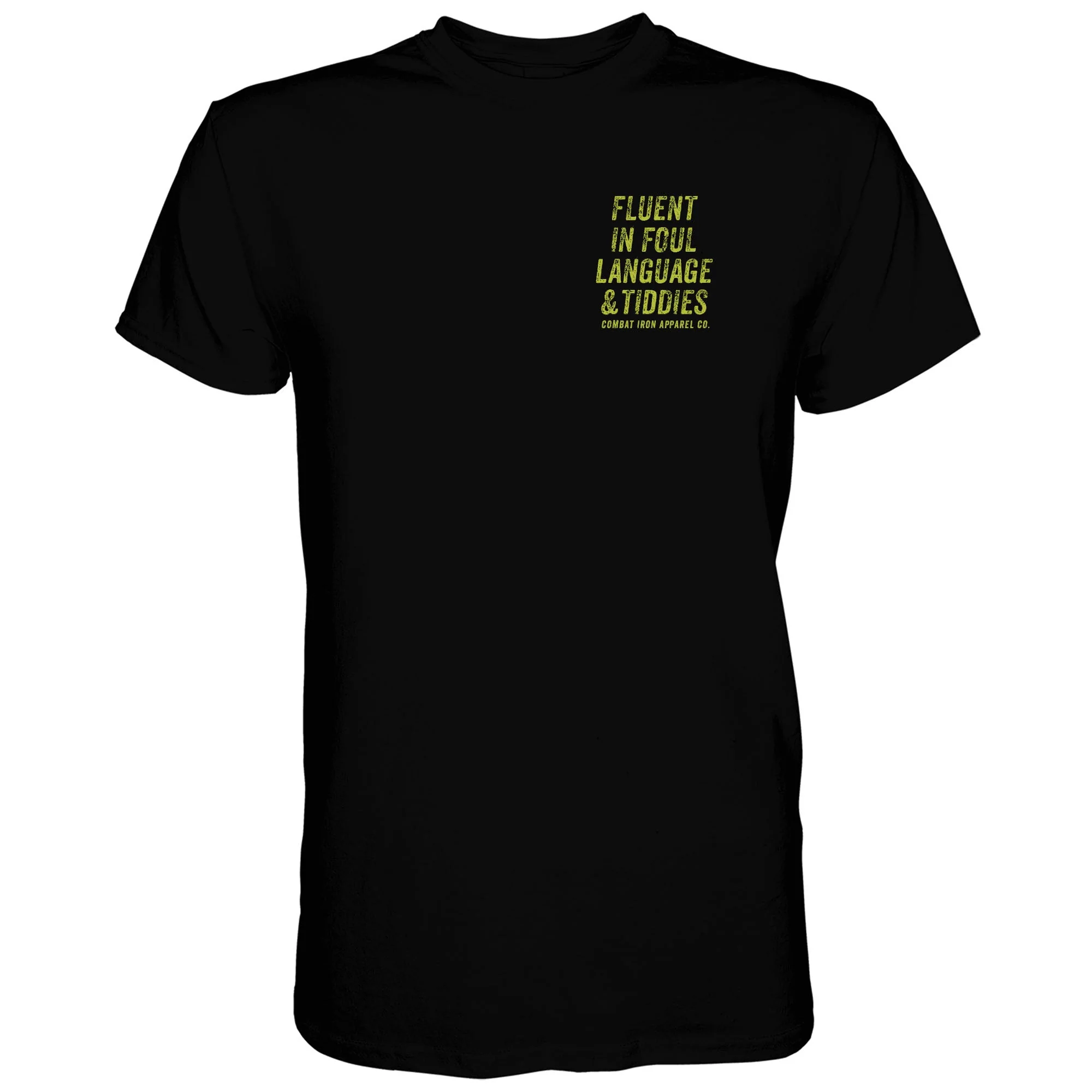 Fluent In Foul Language and Tiddies Men's T-Shirt - Image 4