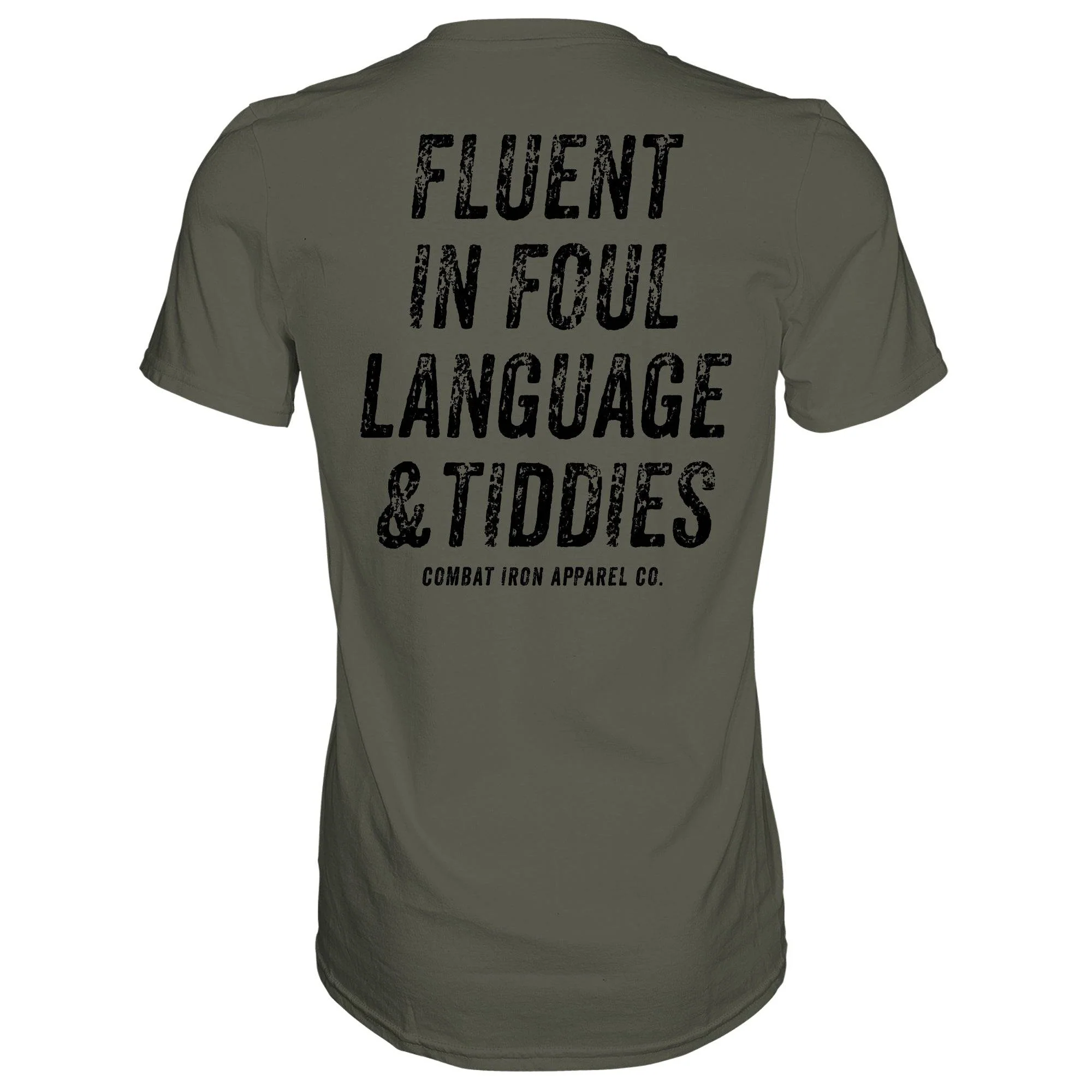 Fluent In Foul Language and Tiddies Men's T-Shirt - Image 6