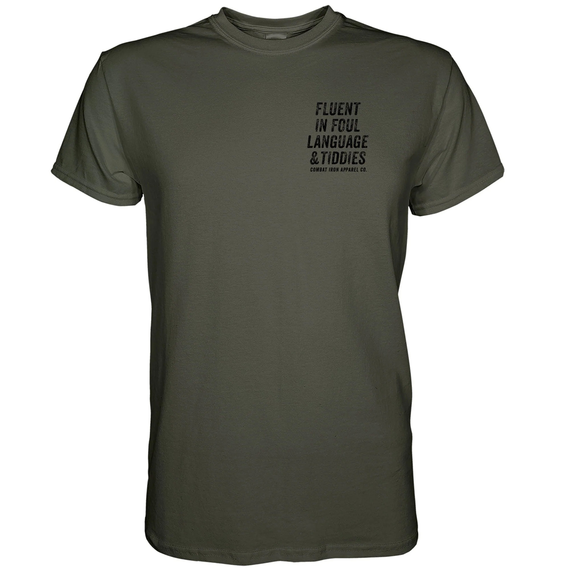 Fluent In Foul Language and Tiddies Men's T-Shirt - Image 7