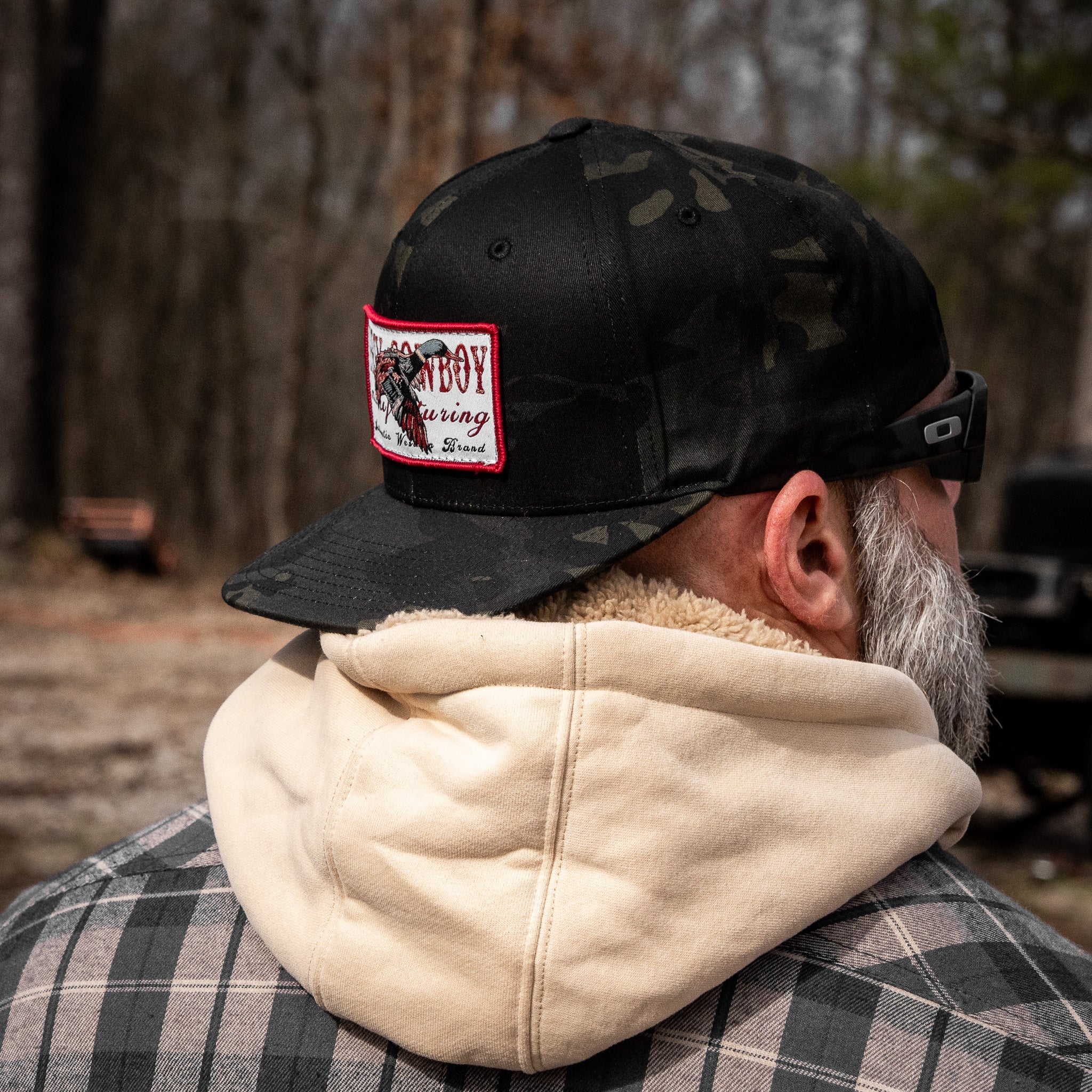 Flying Duck Dirty Cowboy Patch Flatbill Snapback - Image 18