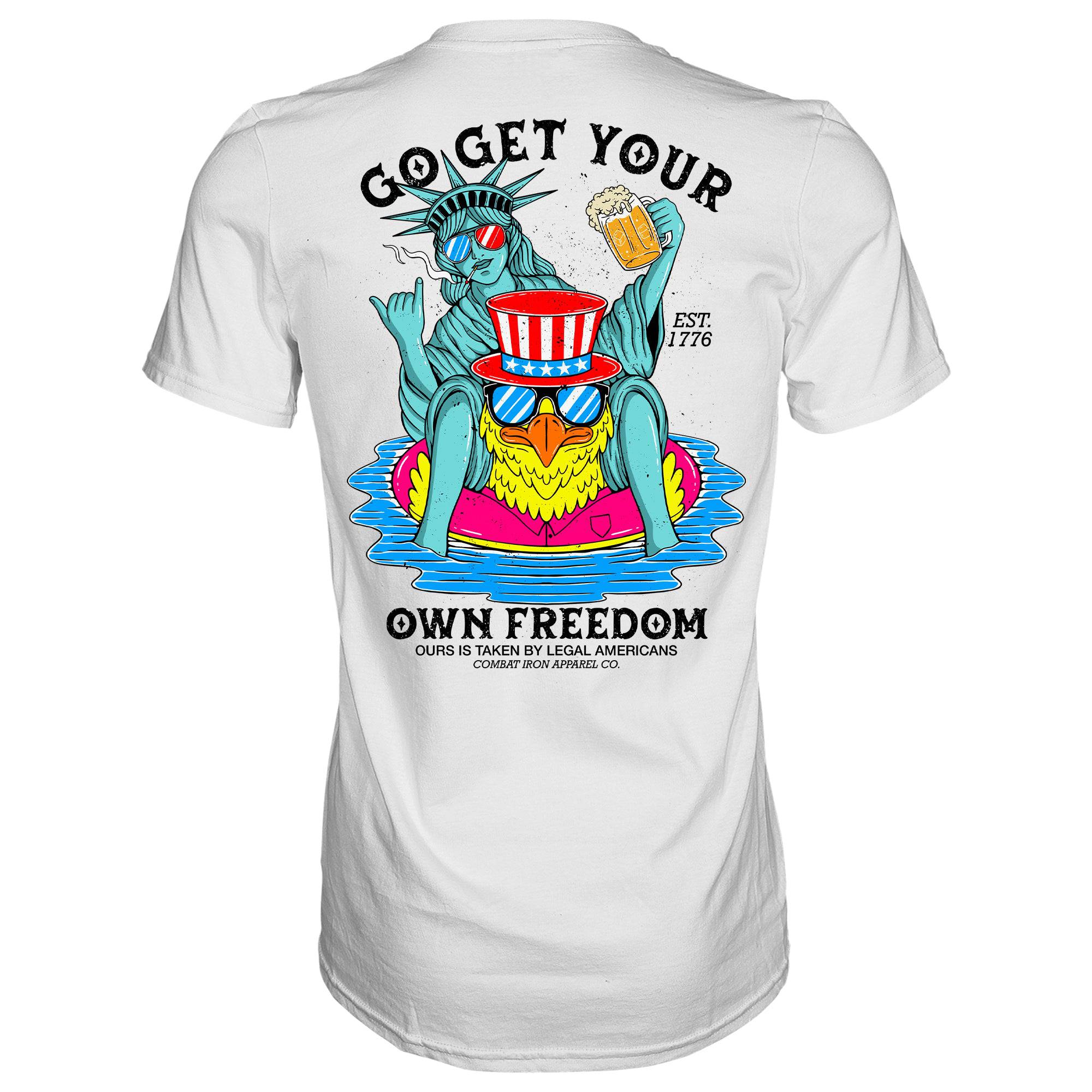 Get Your Own Freedom Men's T-Shirt - Image 3