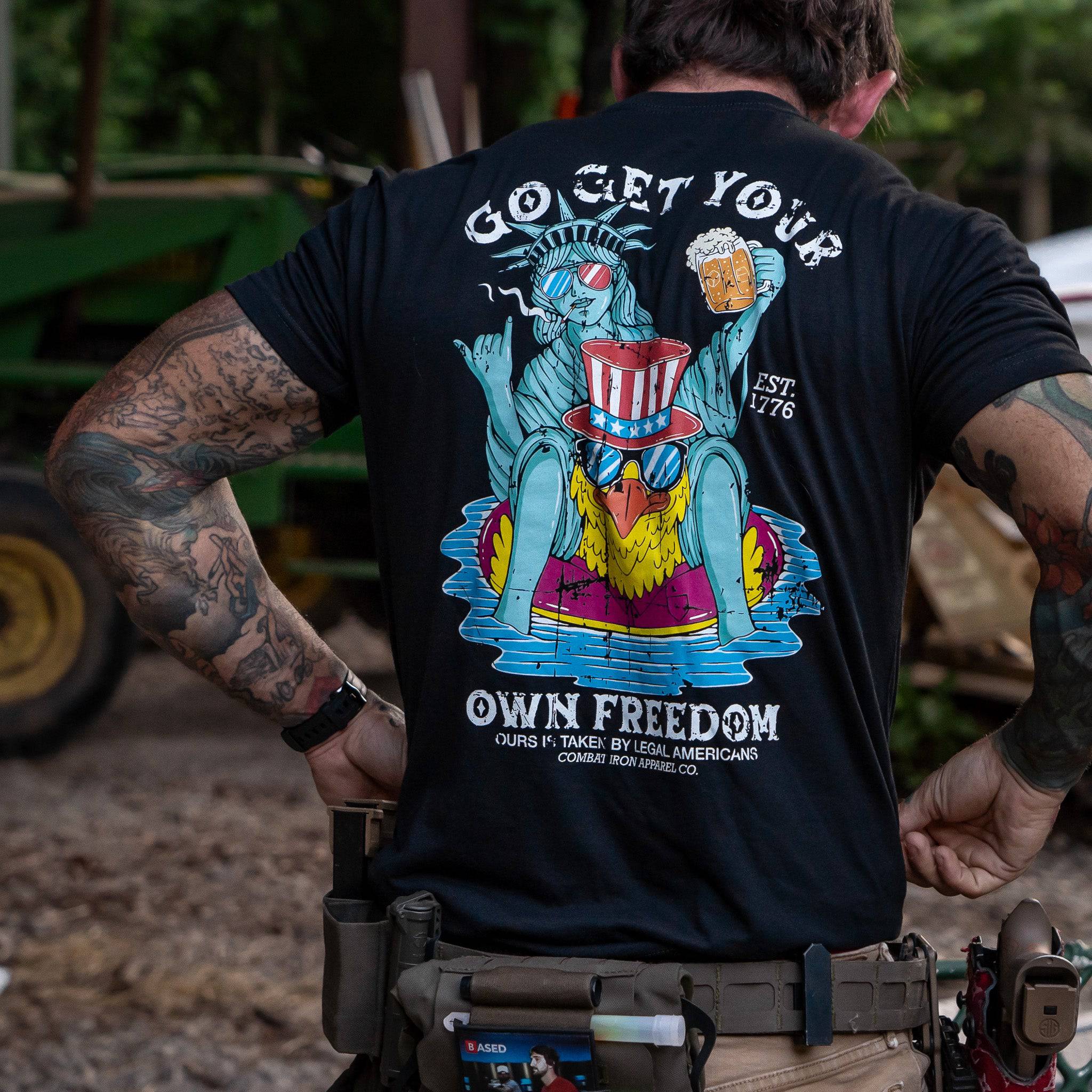 Get Your Own Freedom Men's T-Shirt - Image 9