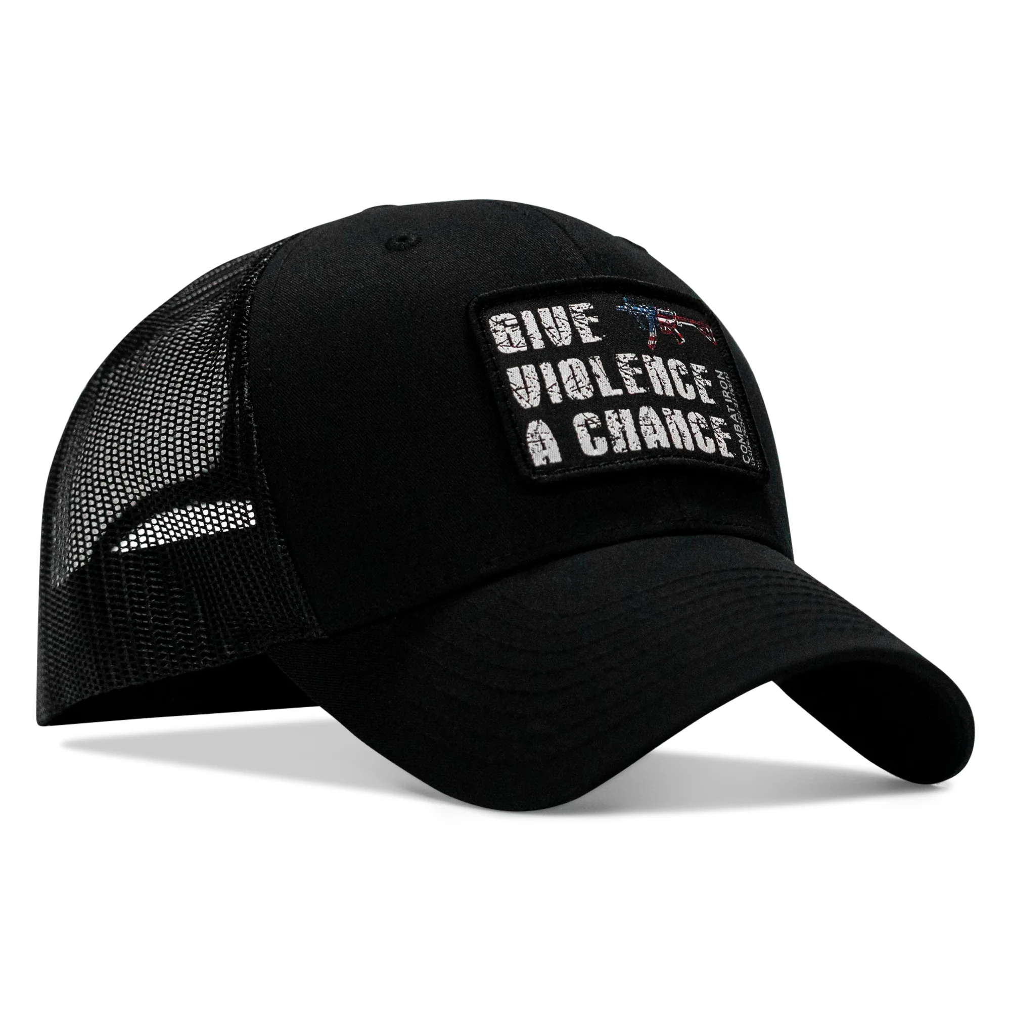 Give Violence A Chance Patch Snapback - Image 3