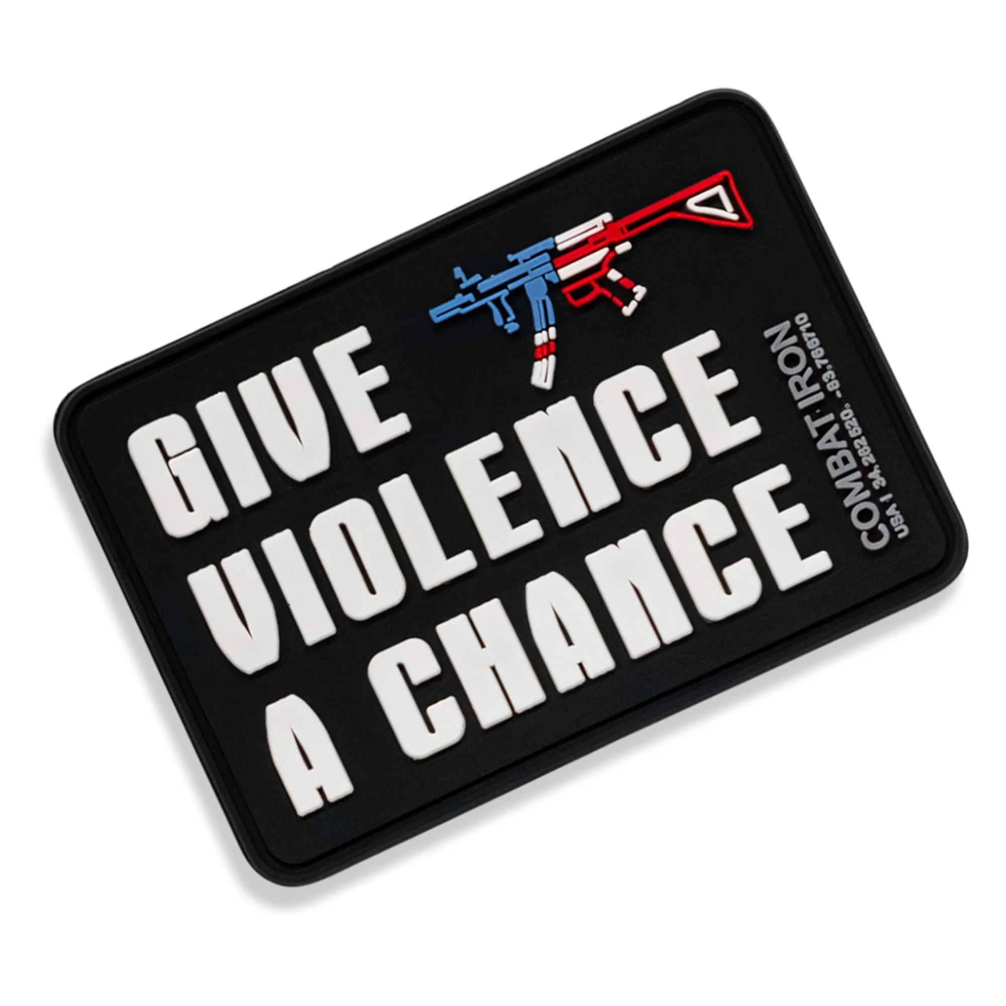 Give Violence A Chance PVC Patch - Image 11