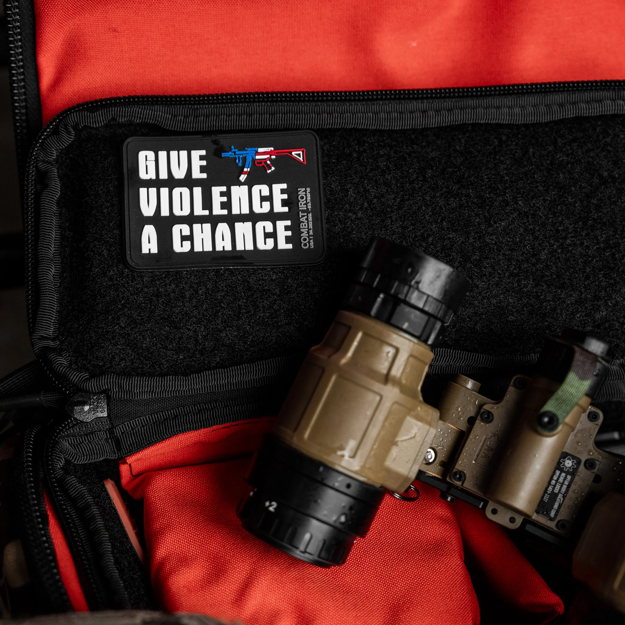 Give Violence A Chance PVC Patch - Image 5