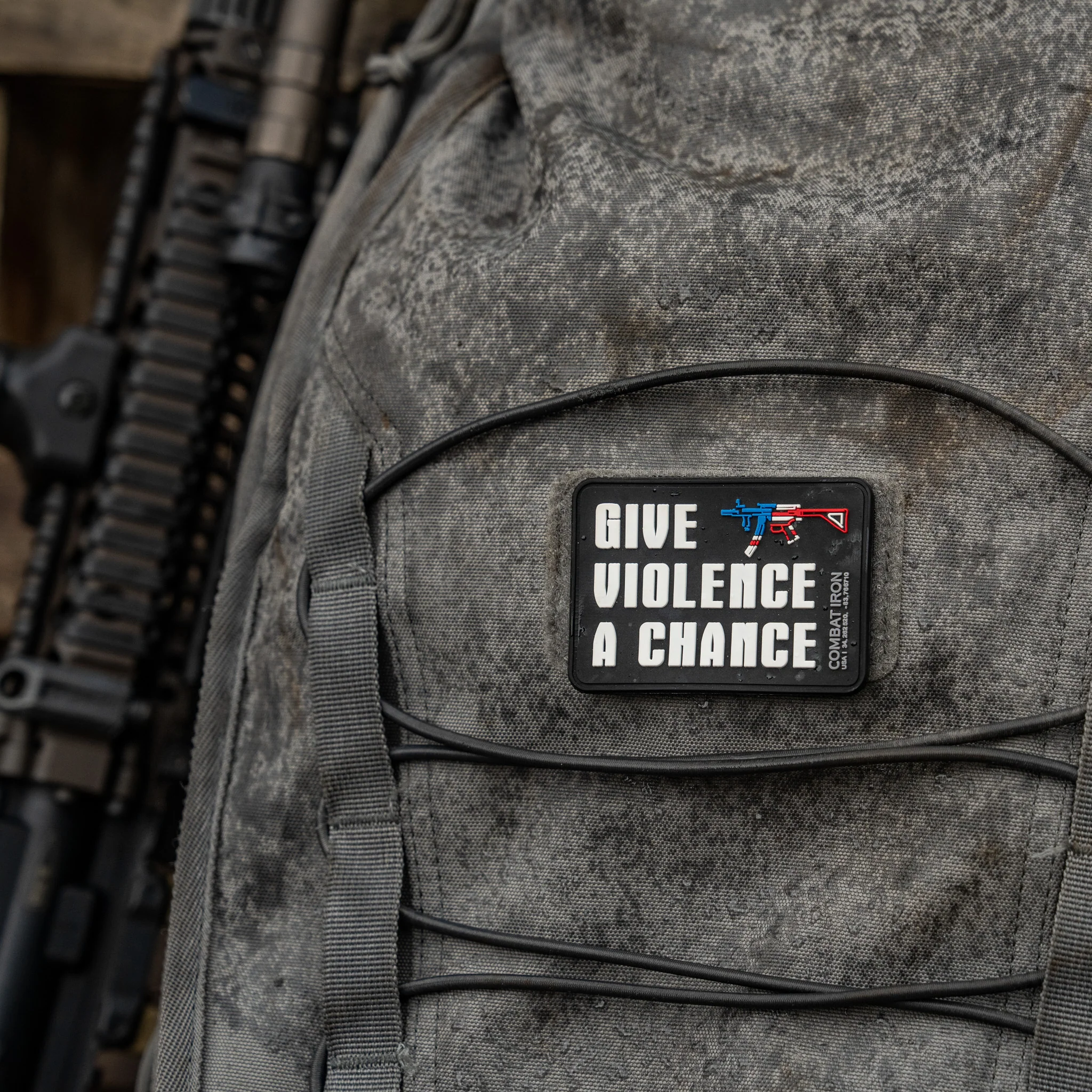 Give Violence A Chance PVC Patch - Image 8