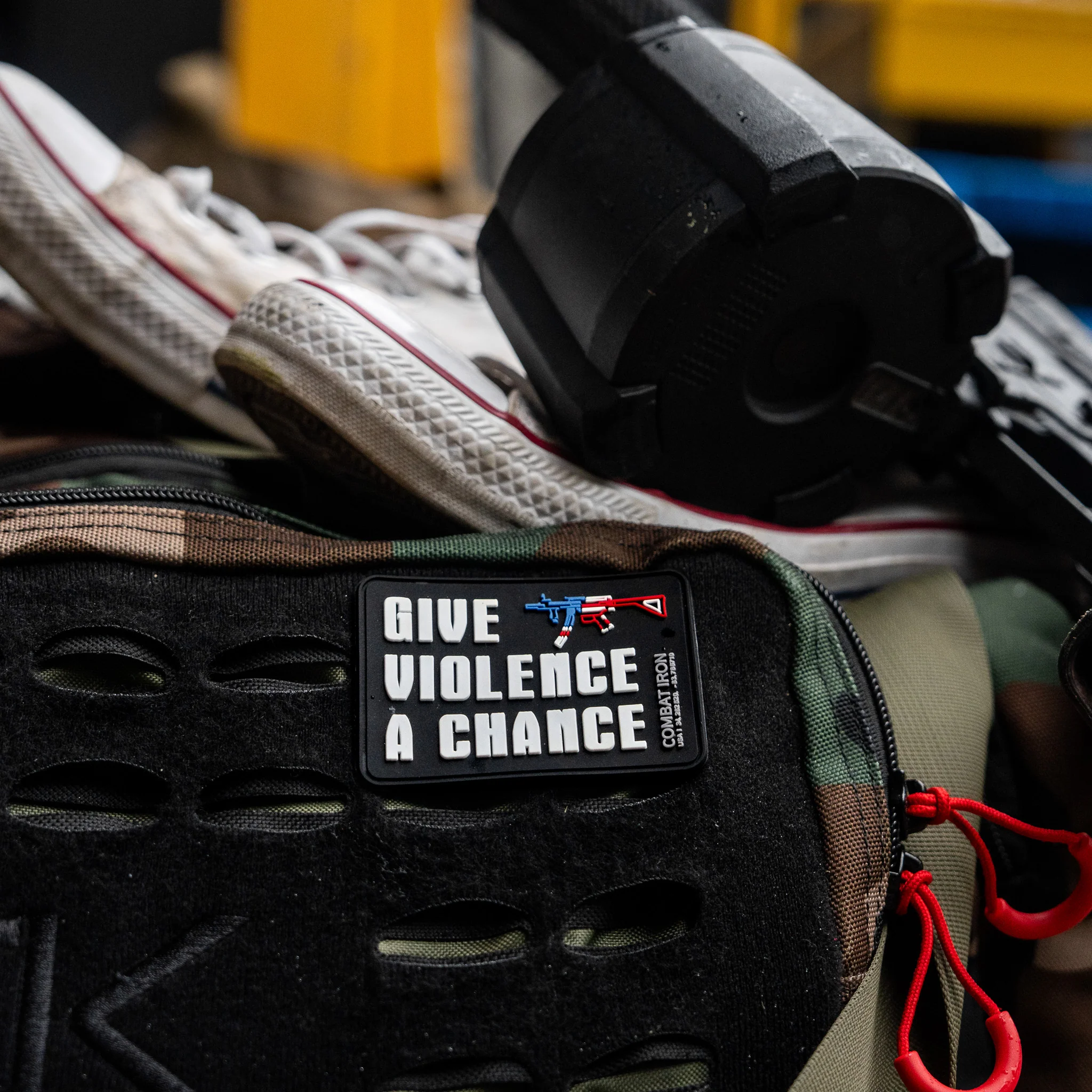 Give Violence A Chance PVC Patch - Image 9