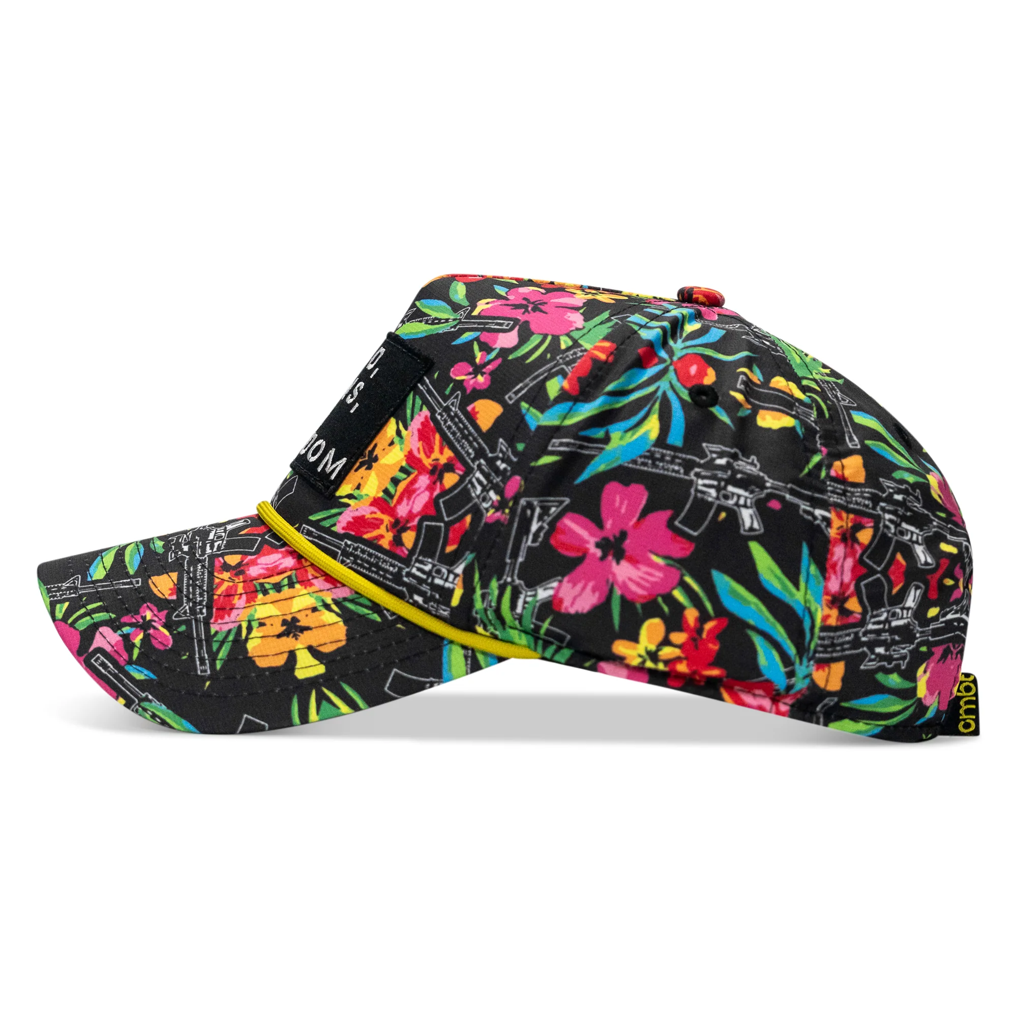 God, Guns, And Freedom Patch Weekender Snapback Hat - Image 4
