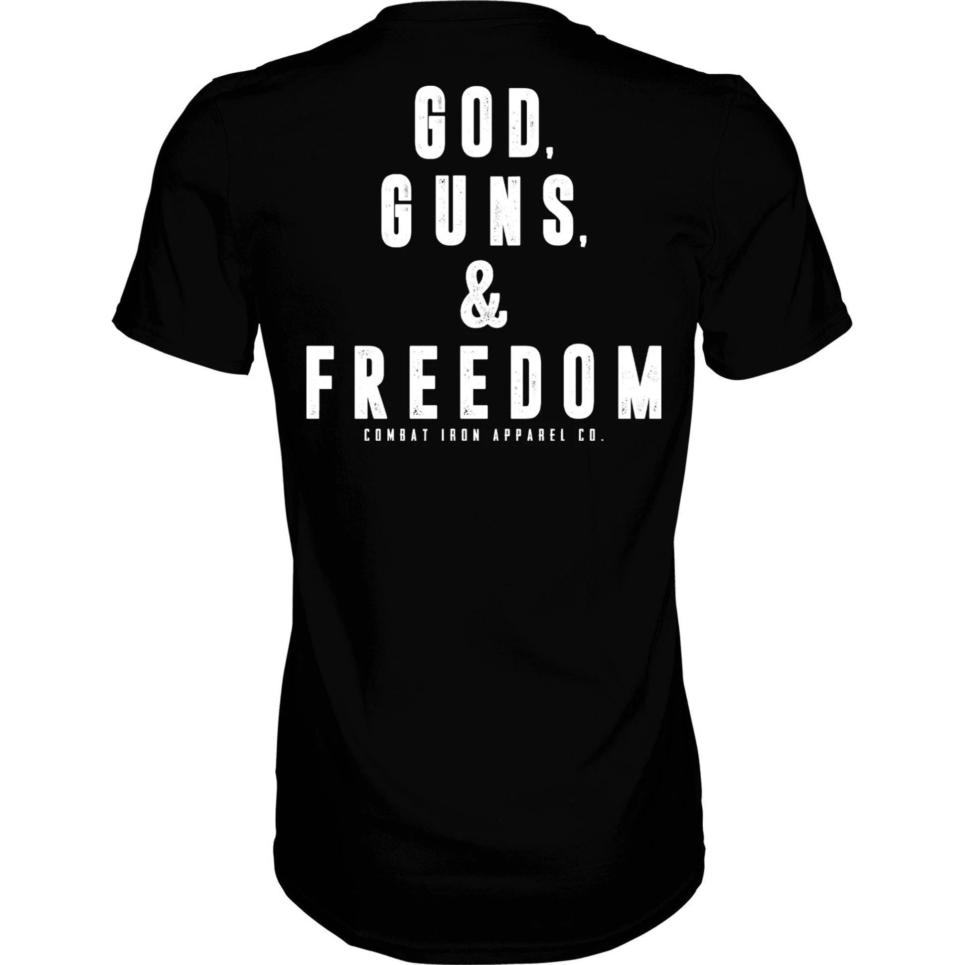 GOD, GUNS, & FREEDOM Men's T-Shirt - Image 2