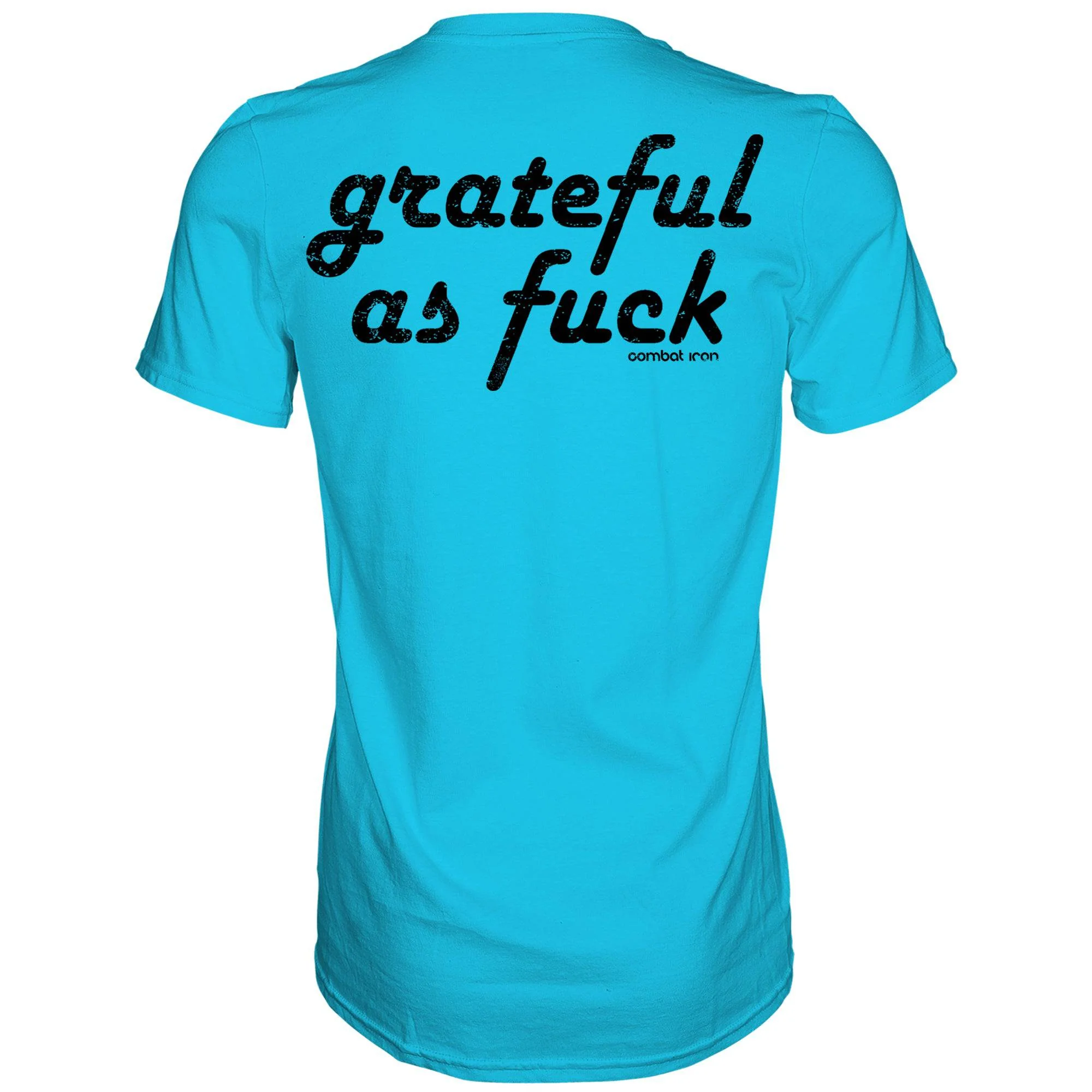 Grateful As Fuck Men's T-Shirt - Image 5