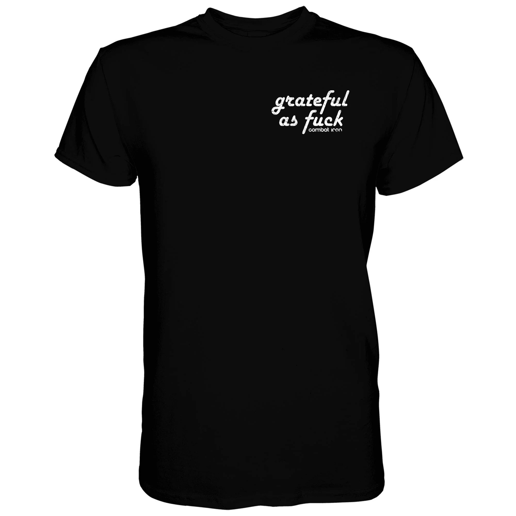 Grateful As Fuck Men's T-Shirt - Image 8