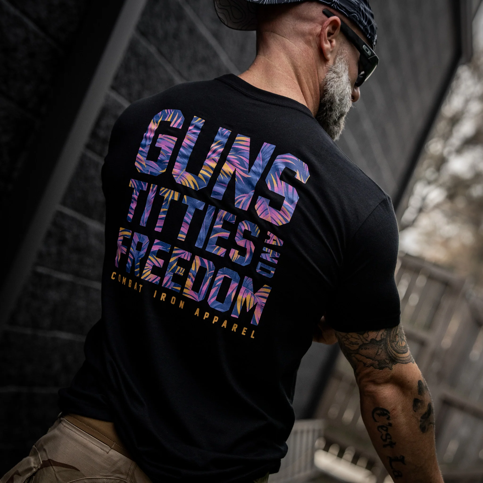 Guns, Titties And Freedom Men's T-Shirt - Image 2