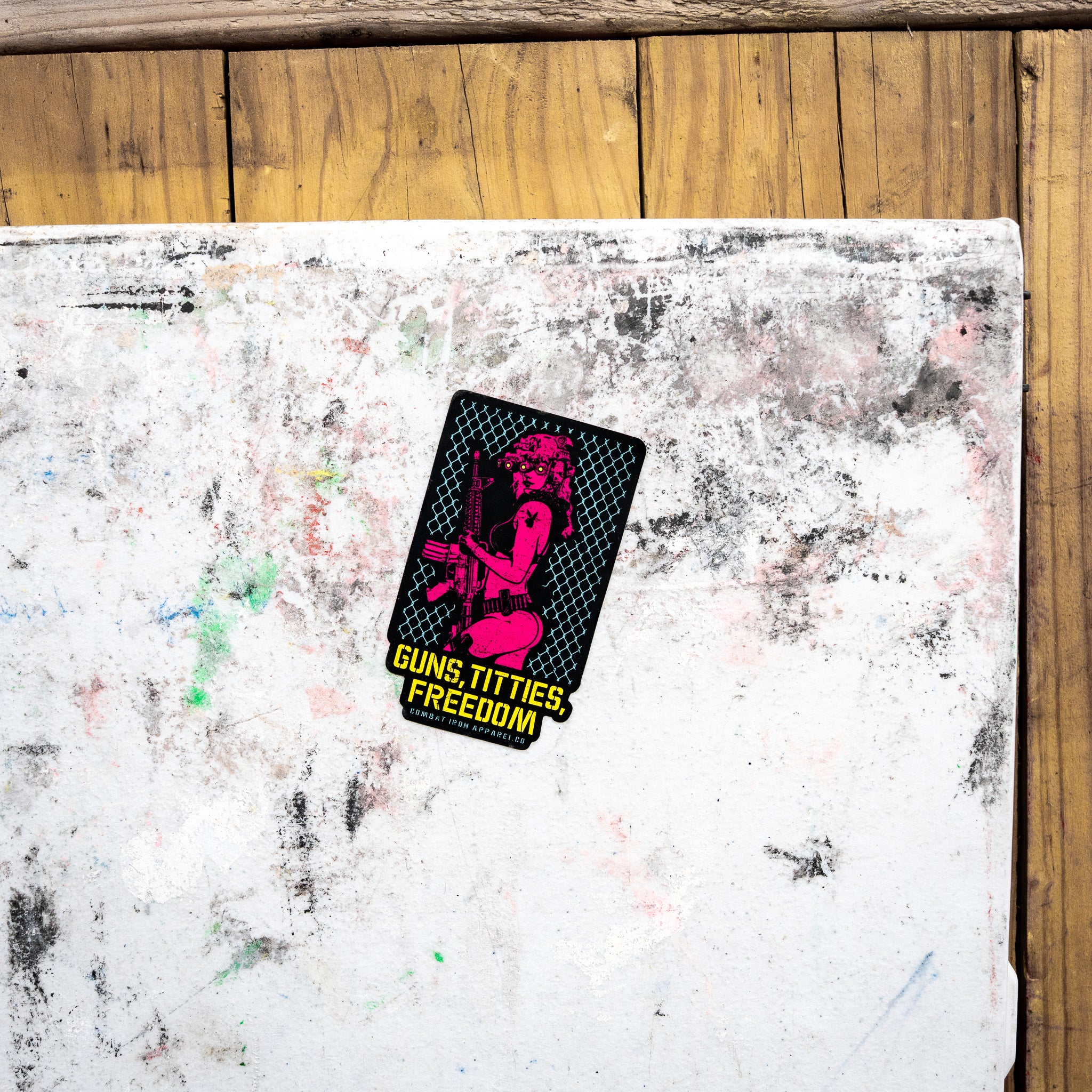 Guns, Titties & Freedom Decal - Image 5