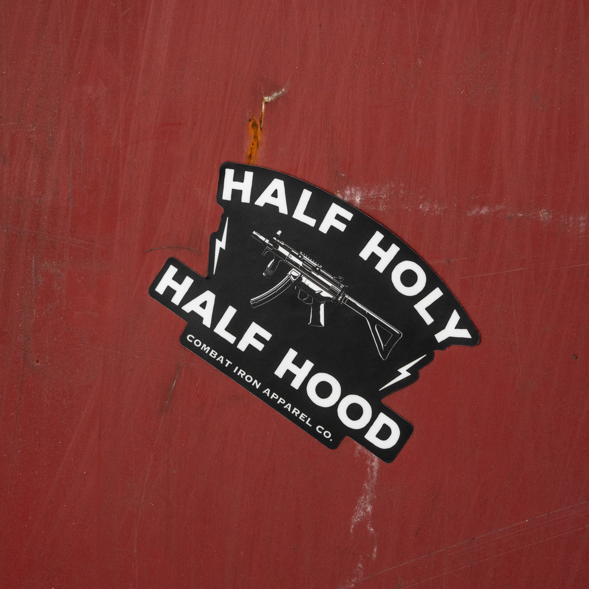 Half Holy. Half Hood. Decal - Image 4