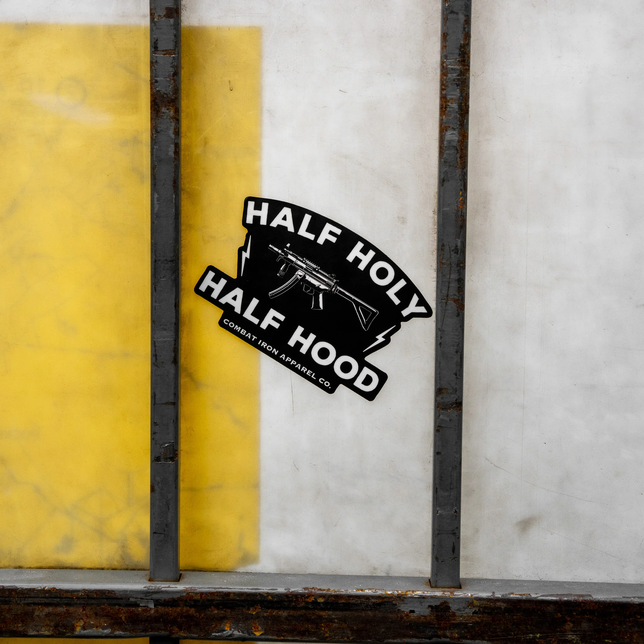 Half Holy. Half Hood. Decal - Image 5