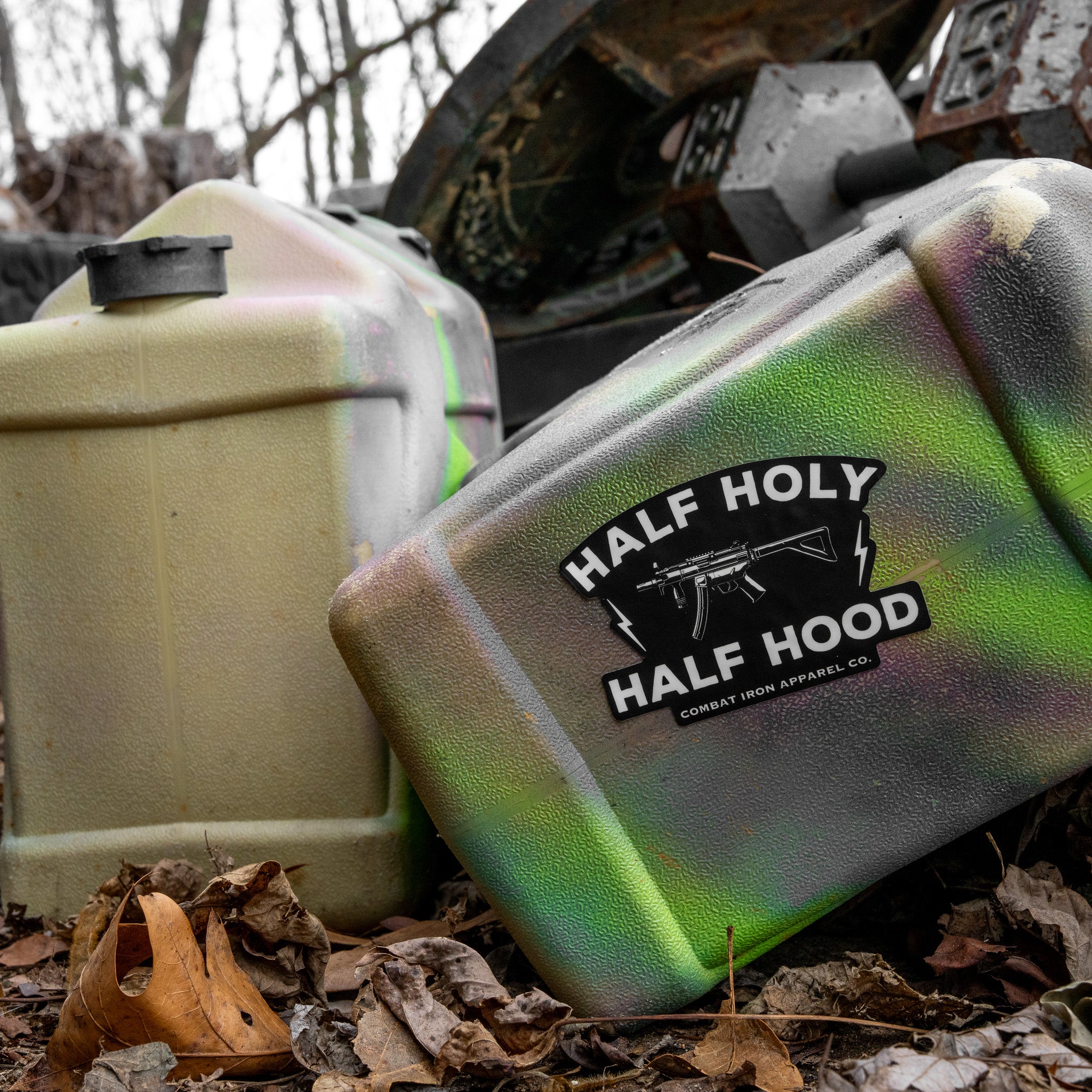 Half Holy. Half Hood. Decal - Image 6