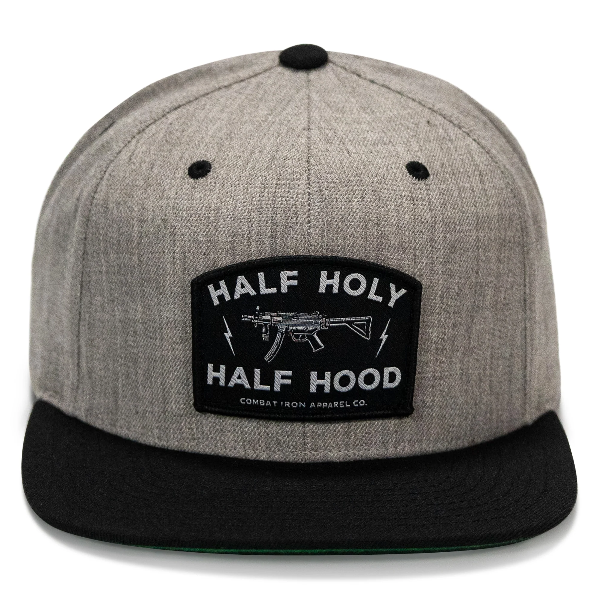 Half Holy. Half Hood. Flatbill Hat - Image 11
