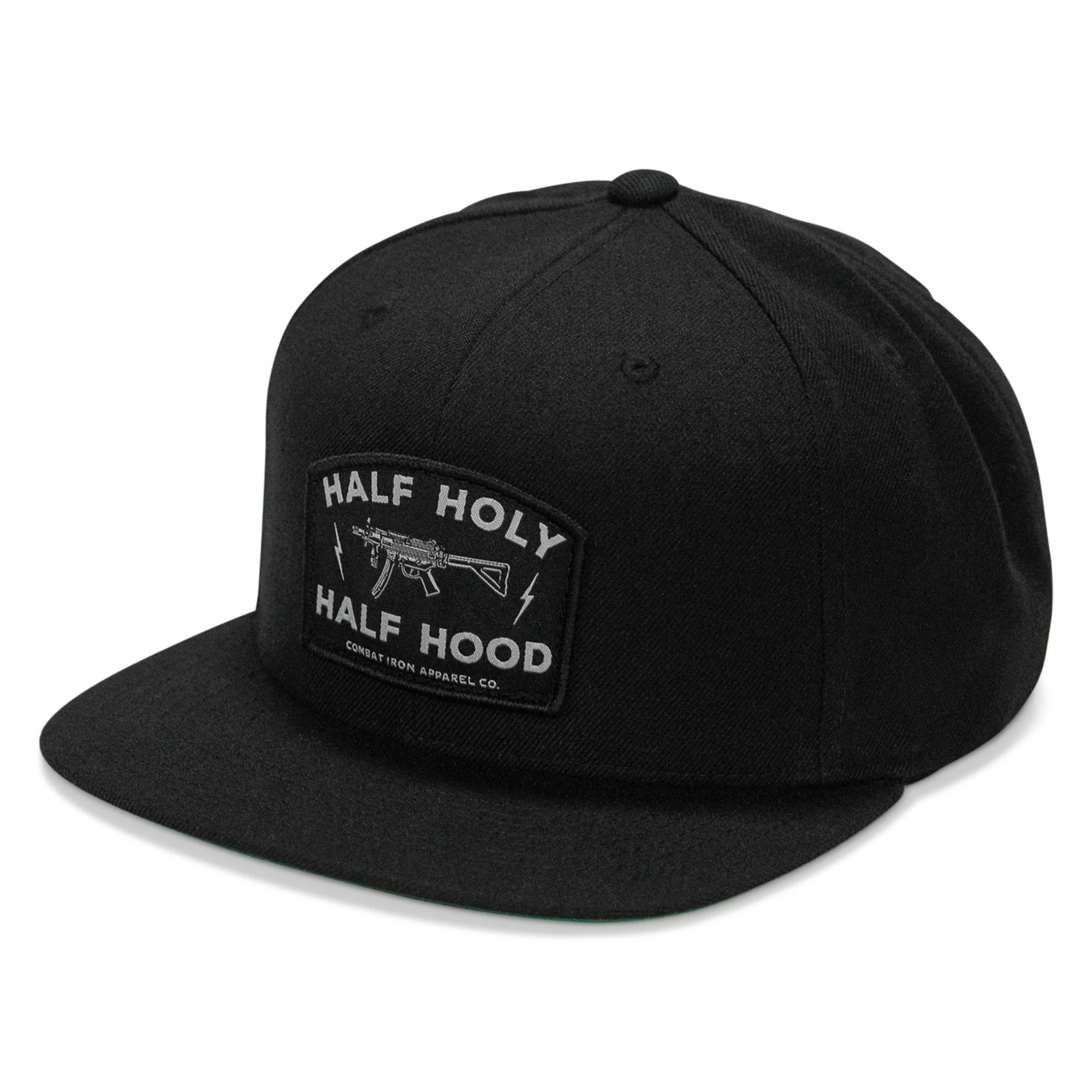 Half Holy. Half Hood. Flatbill Hat - Image 22