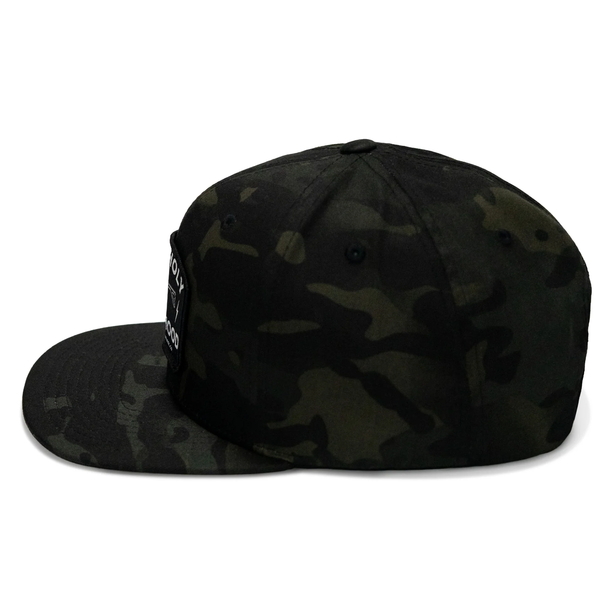 Half Holy. Half Hood. Flatbill Hat - Image 4