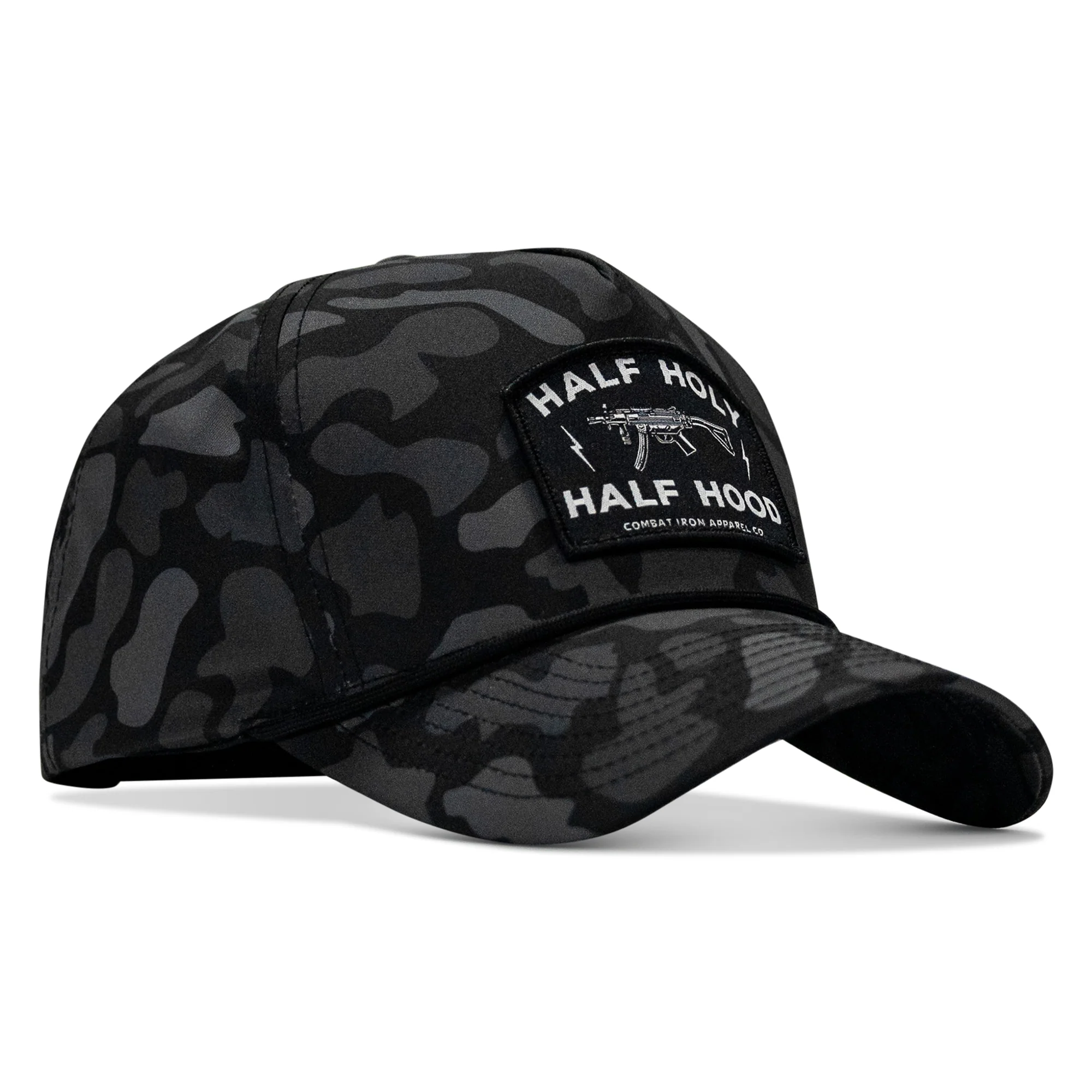 Half Holy. Half Hood. Patch 5 Pannel Snapback - Image 3