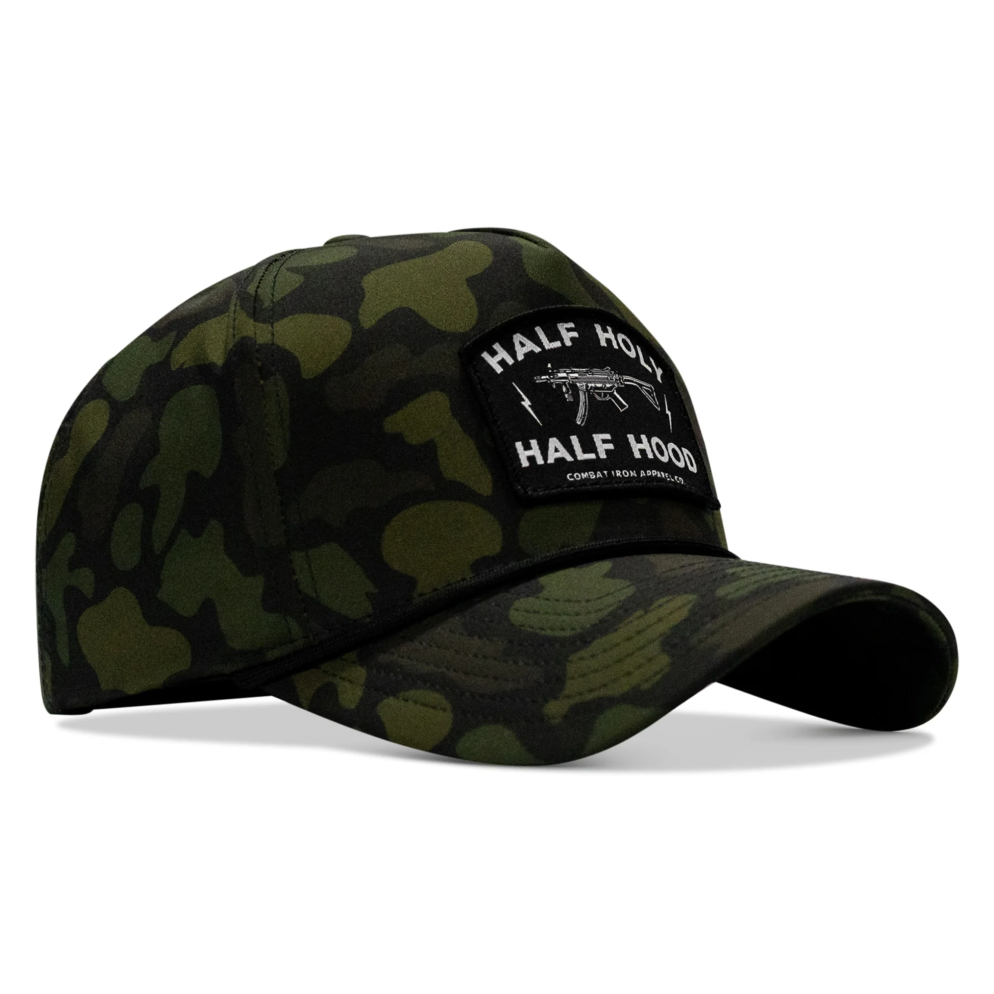 Half Holy. Half Hood. Patch 5 Pannel Snapback - Image 8