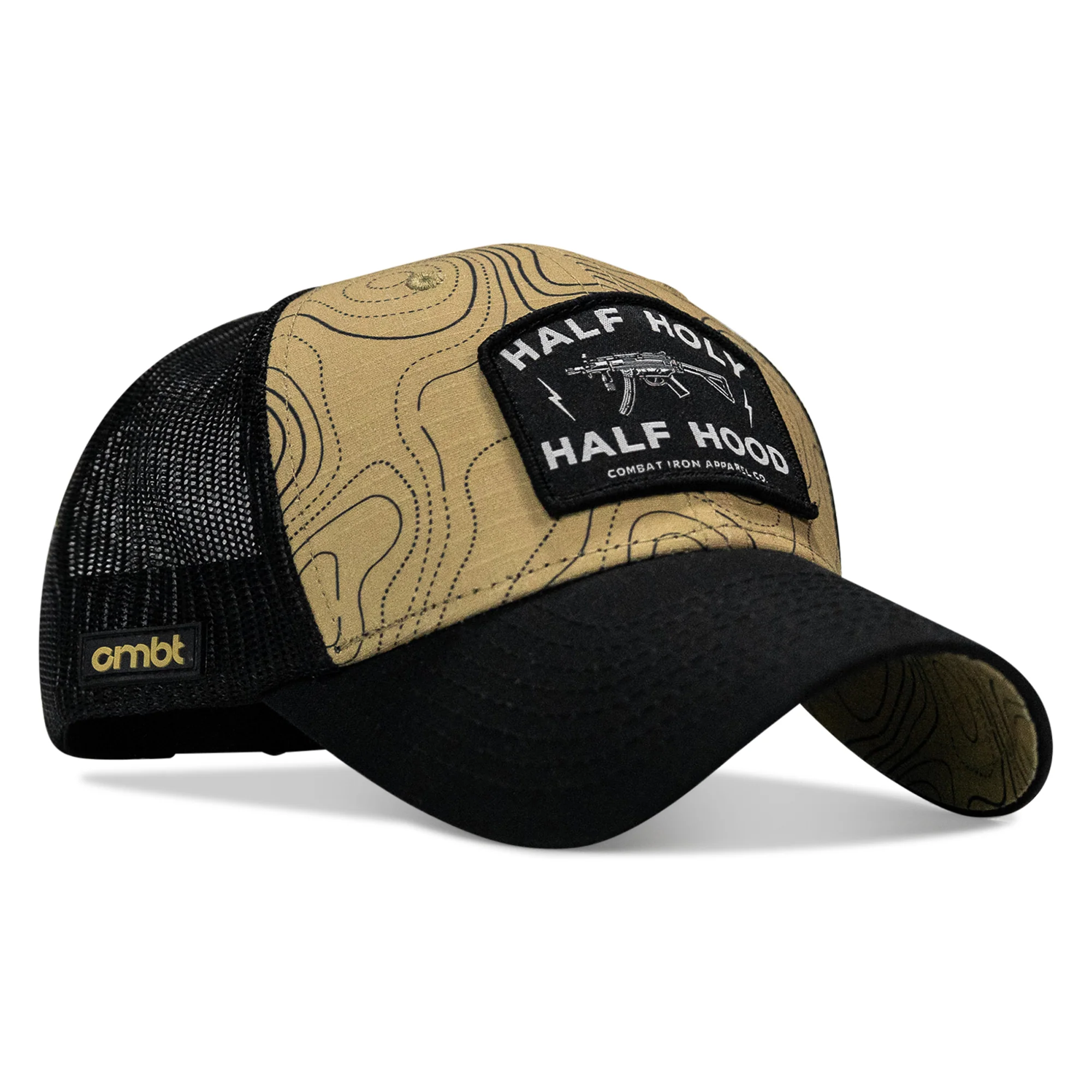 Half Holy. Half Hood Patch Original Ripstop Snapback Hat - Image 19
