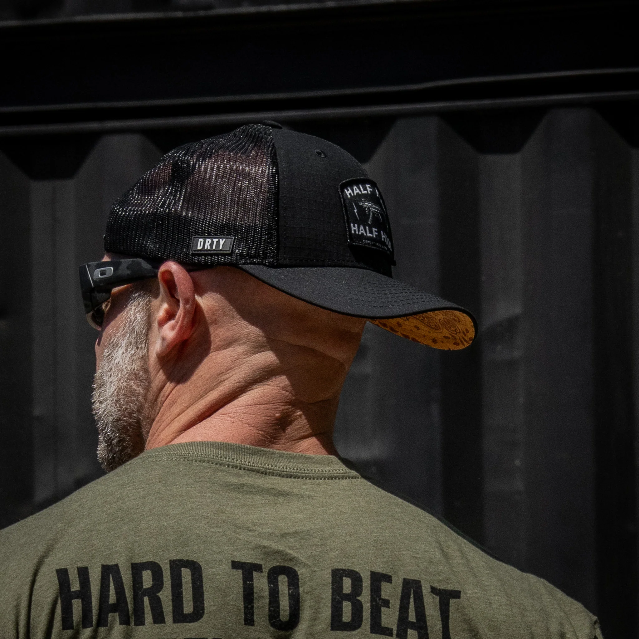 Half Holy. Half Hood Patch Original Ripstop Snapback Hat - Image 30