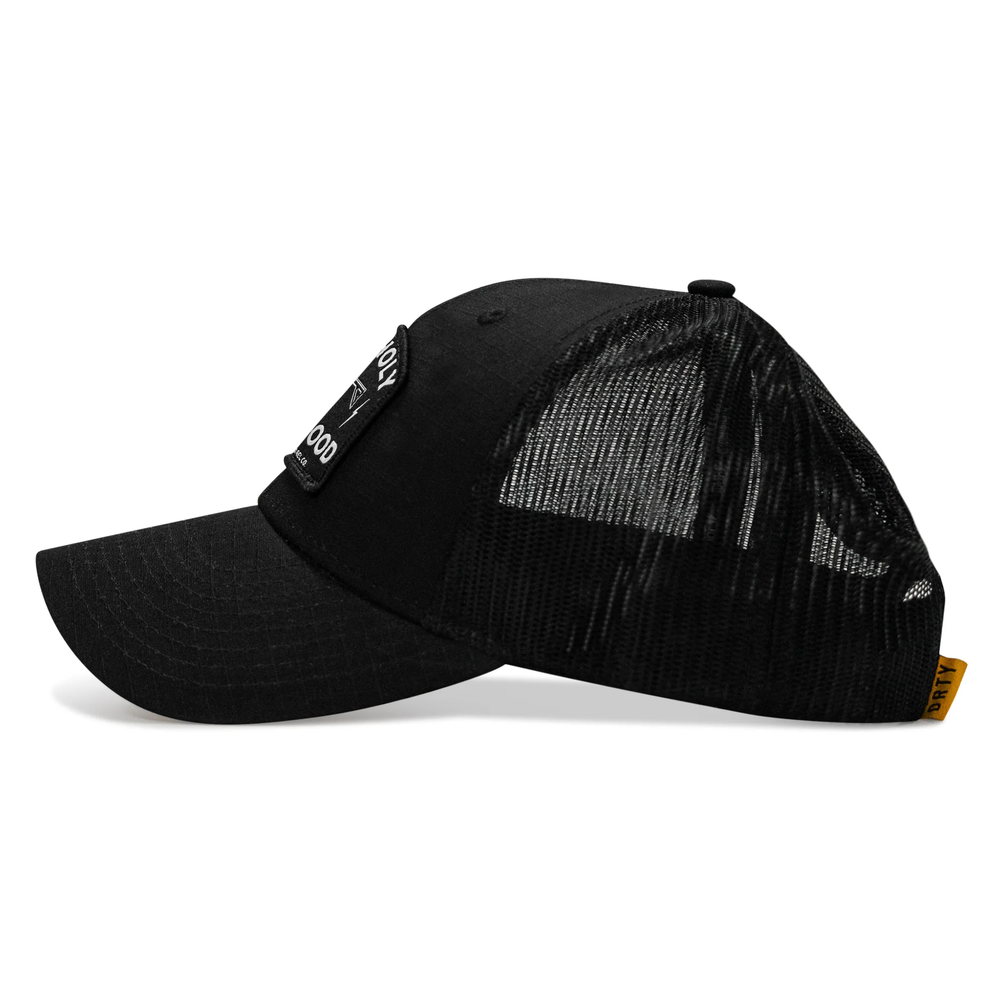 Half Holy. Half Hood Patch Original Ripstop Snapback Hat - Image 33