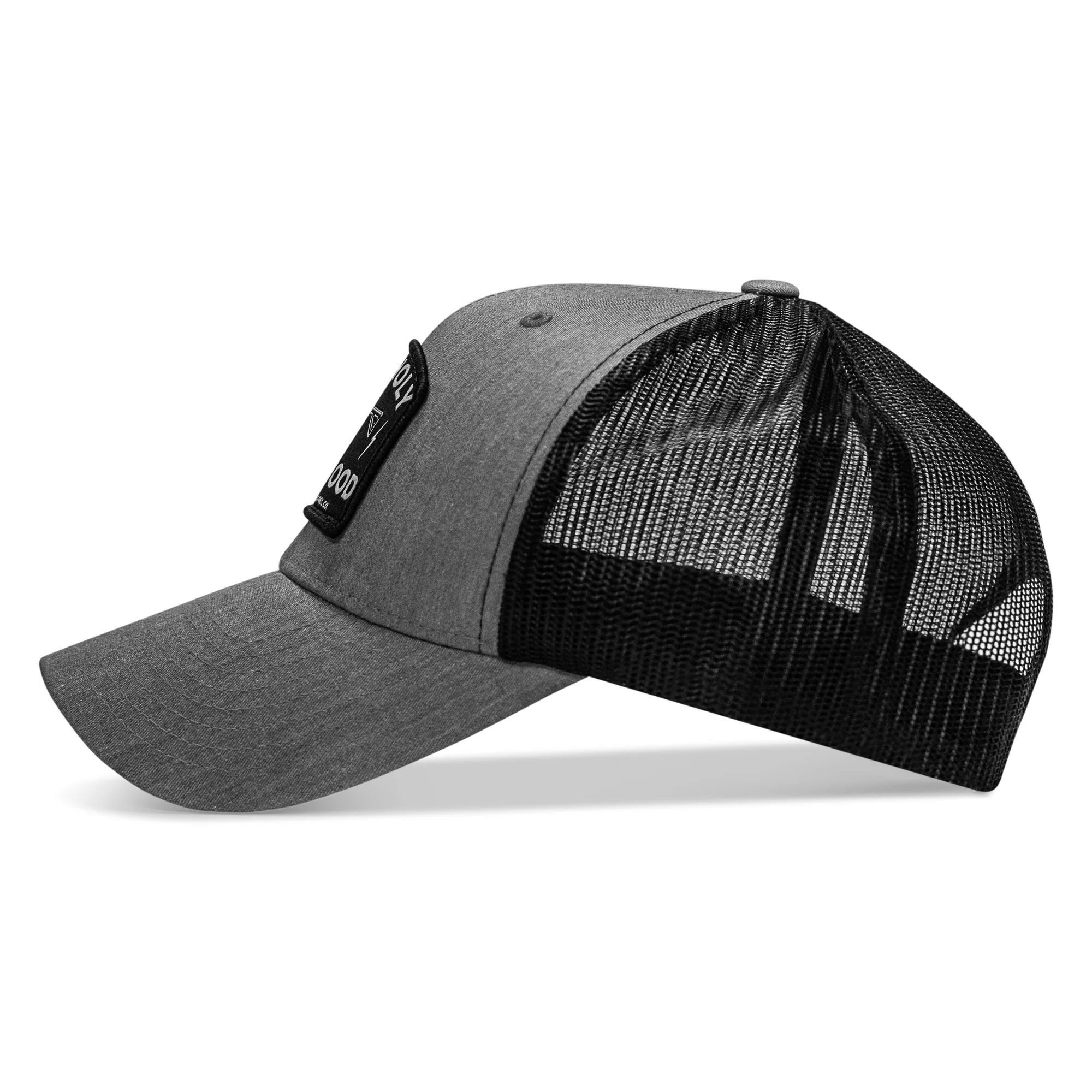 Half Holy. Half Hood. Patch Snapback Hat - Image 12
