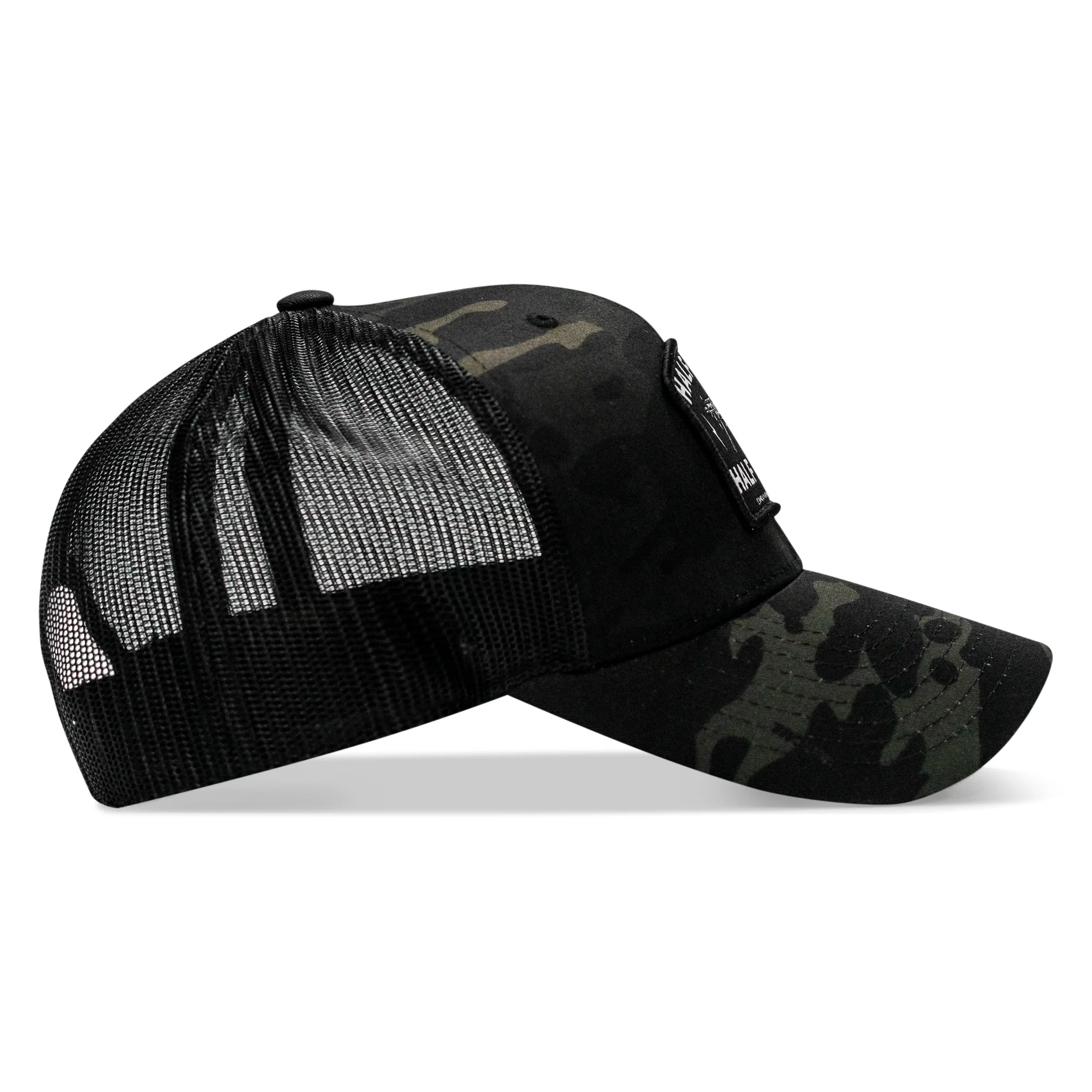 Half Holy. Half Hood. Patch Snapback Hat - Image 18