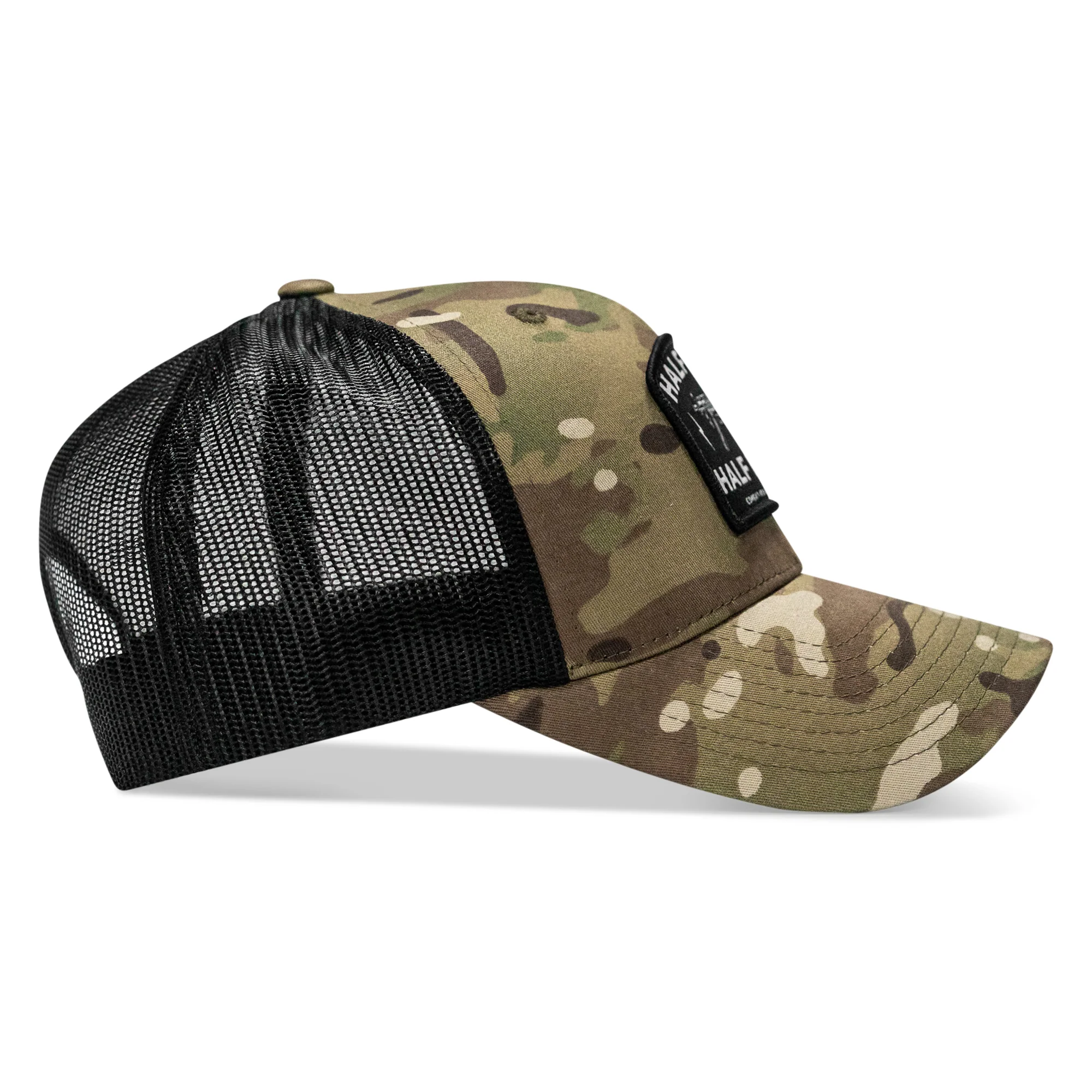 Half Holy. Half Hood. Patch Snapback Hat - Image 23