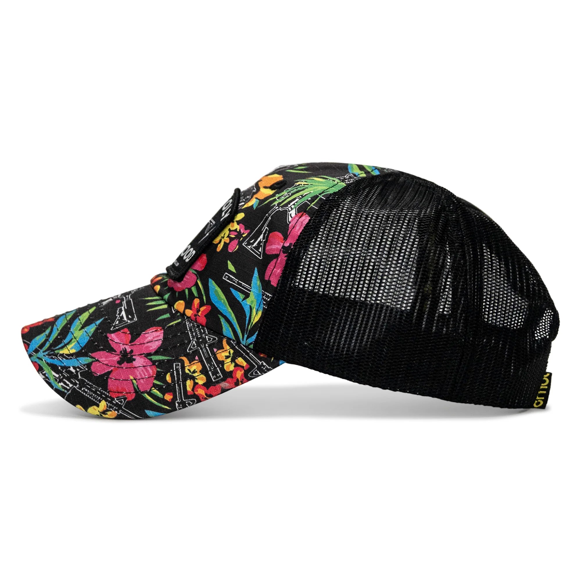Half Holy. Half Hood Patch. Tactical Ripstop Mesh Snapback Hat - Image 15