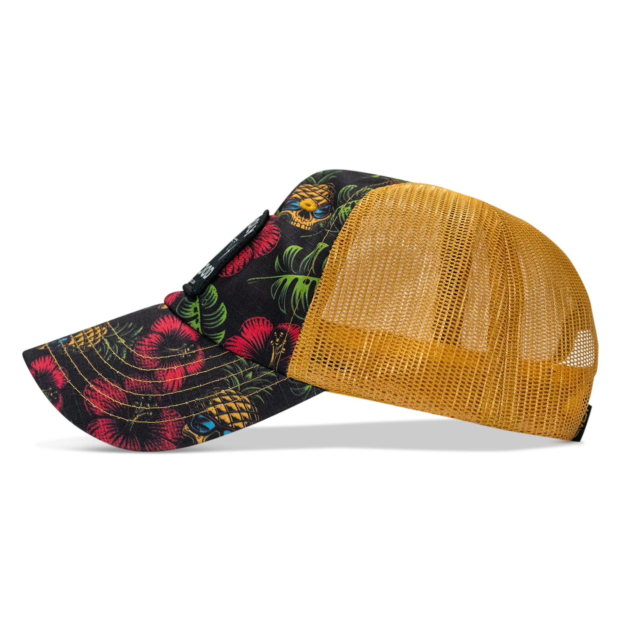 Half Holy. Half Hood Patch. Tactical Ripstop Mesh Snapback Hat - Image 46