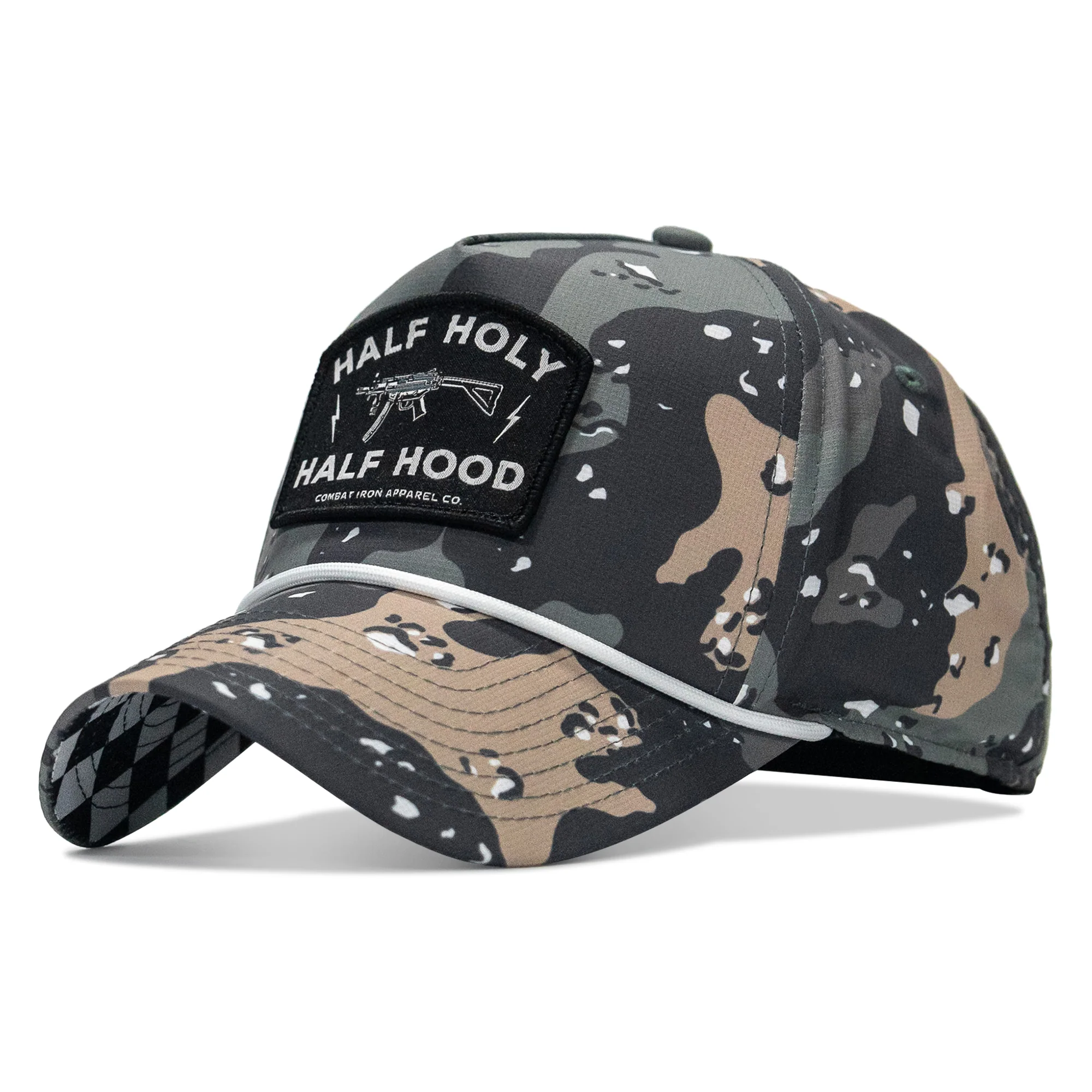 Half Holy. Half Hood. Patch Weekender Snapback - Image 3