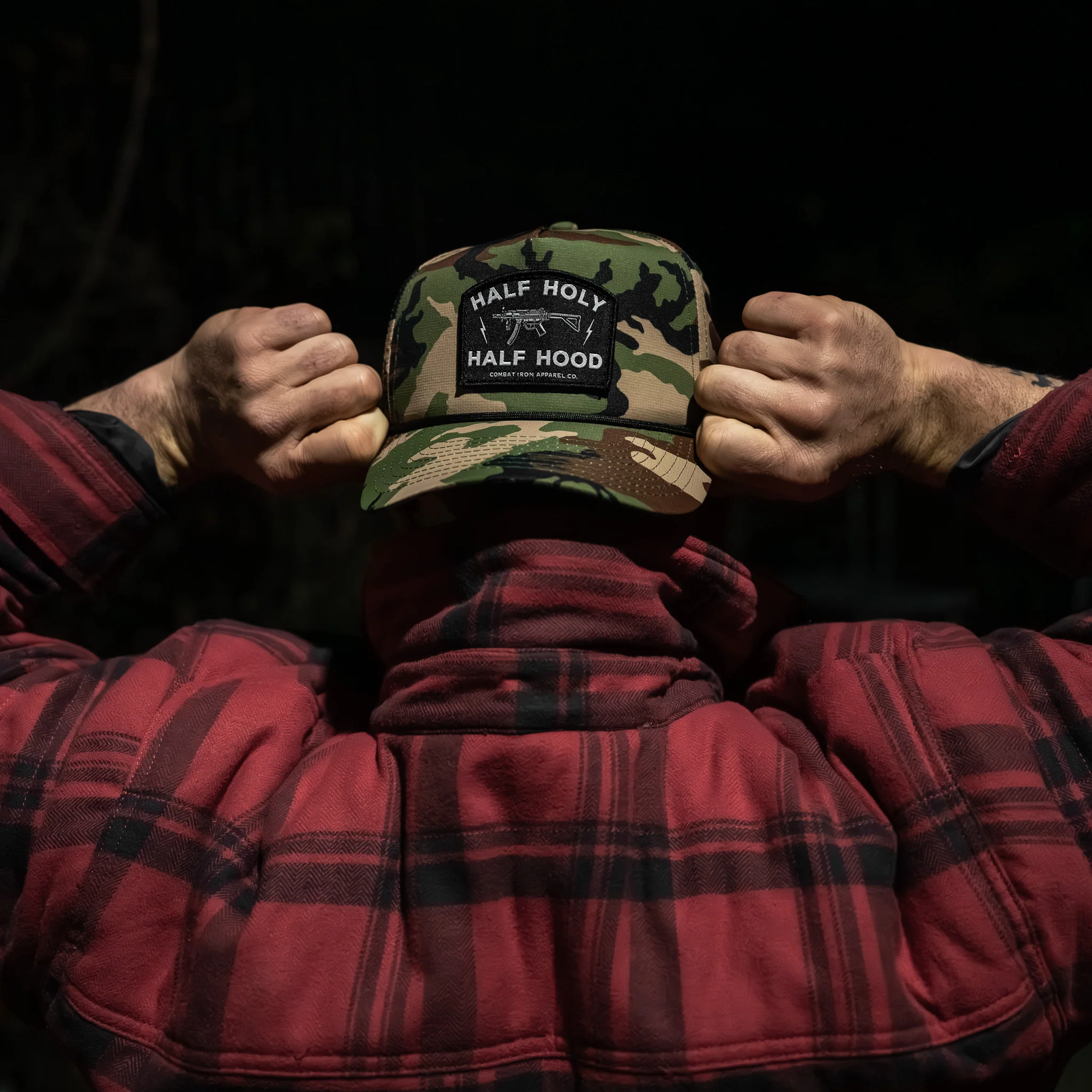 Half Holy. Half Hood. Patch Weekender Snapback - Image 30